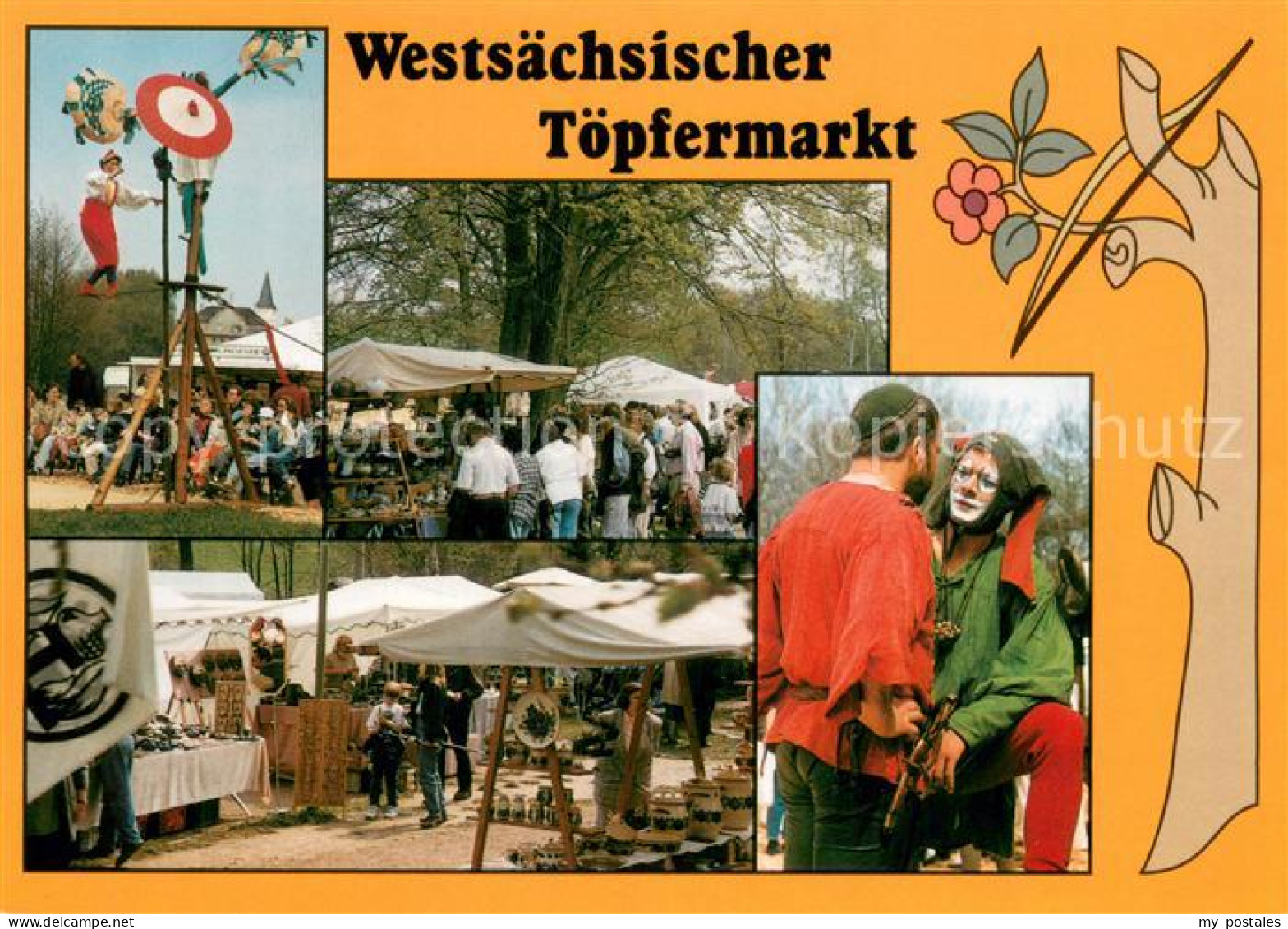 73664792 Crimmitschau Westsaechsischer Toepfermarkt Details Crimmitschau - Crimmitschau