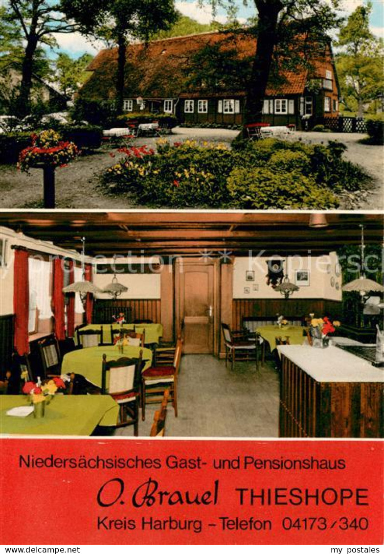 73664713 Thieshope Niedersaechsisches Gast Und Pensionshaus Gaststube Thieshope - Autres & Non Classés