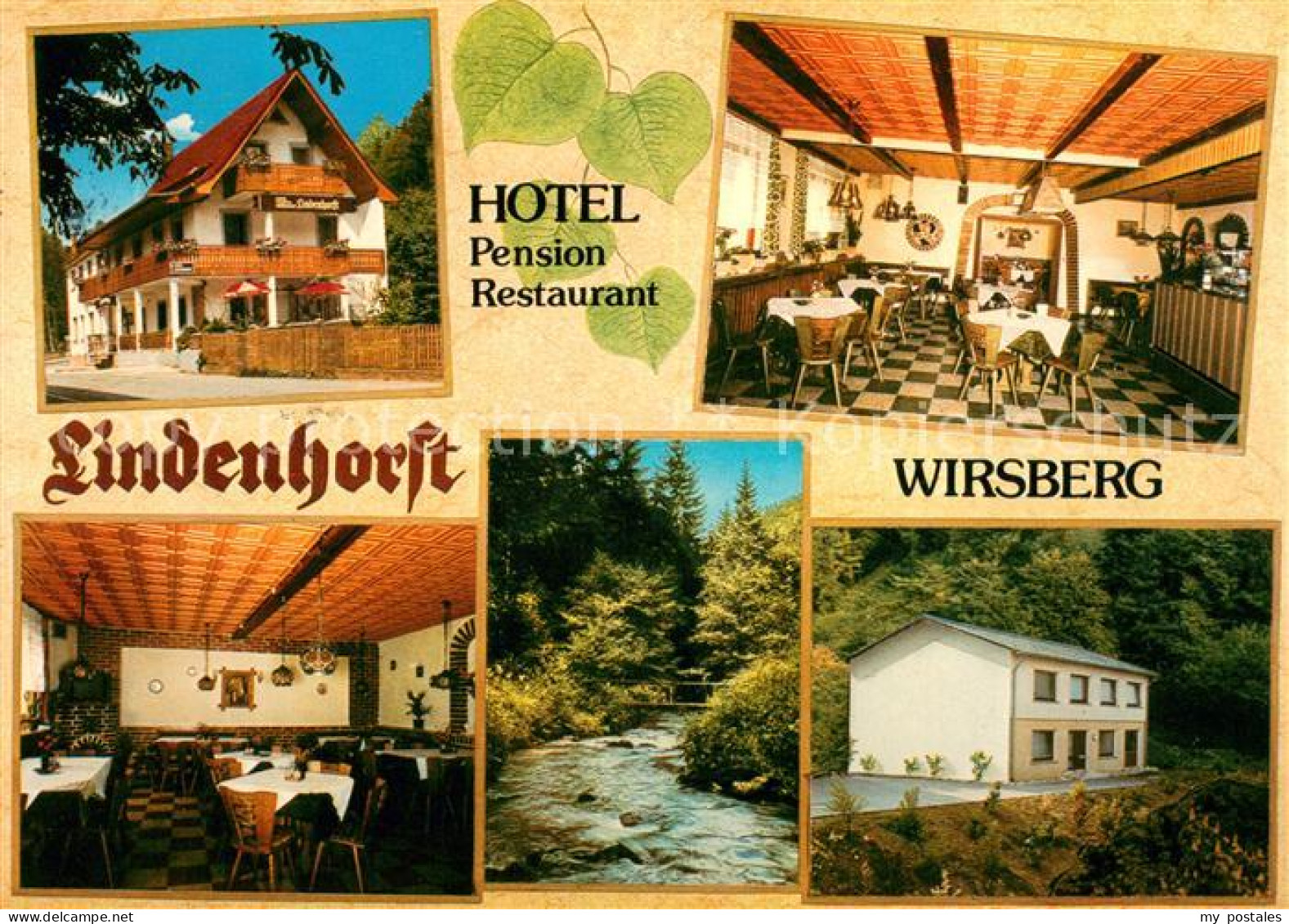 73664702 Wirsberg Hotel Pension Restaurant Lindenhorst Gastraeume Flusspartie Wi - Autres & Non Classés