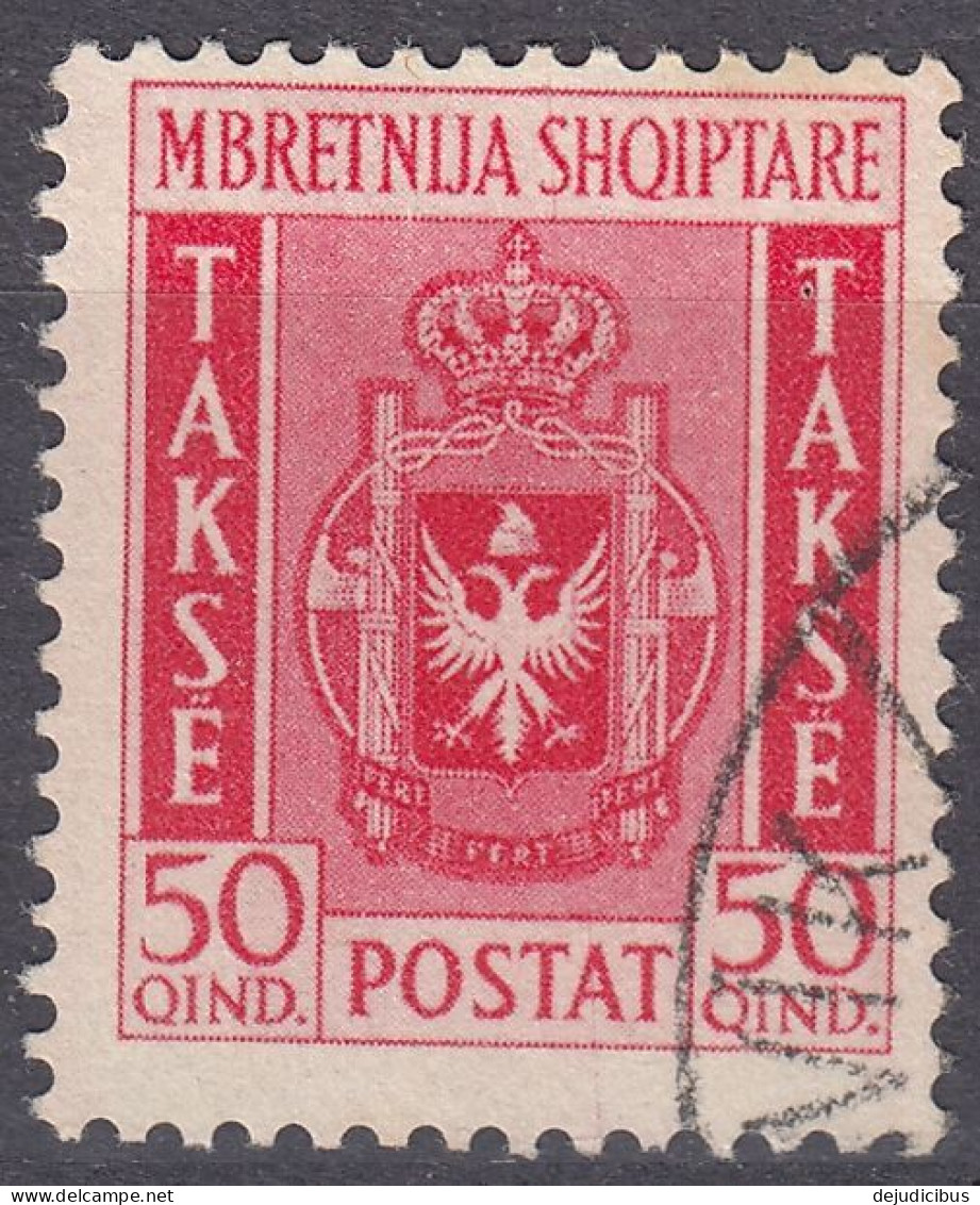 ALBANIA - 1940 -  Segnatasse Usato: Yvert 39. - Albanien