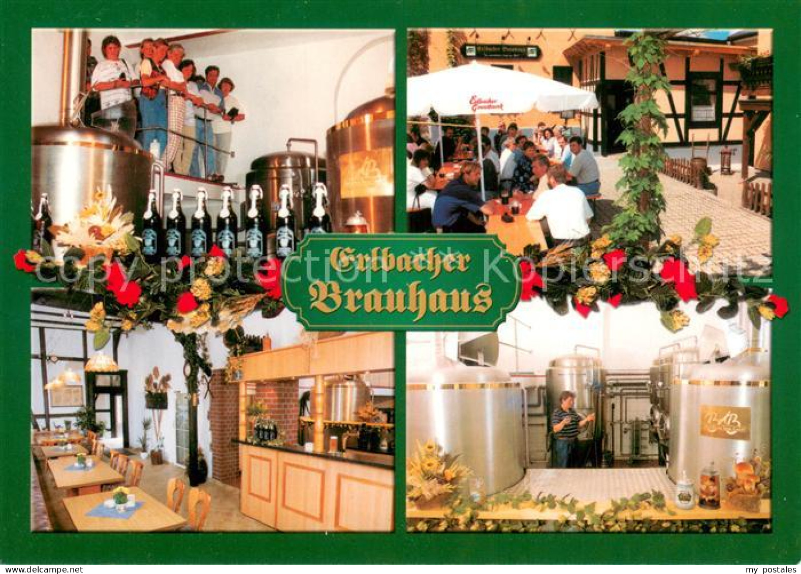 73664674 Erlbach Vogtland Erlbacher Brauhaus Handwerkliche Schaubrauerei Details - Autres & Non Classés