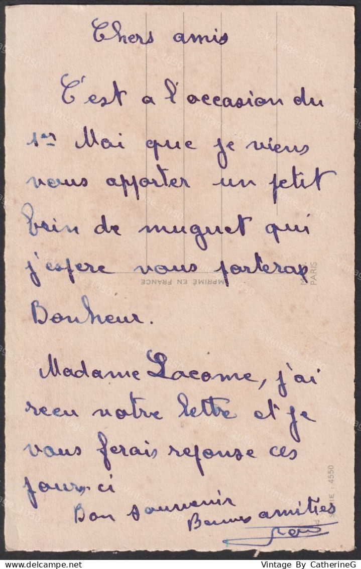 CPA MUGUET Porte-bonheur 1905 Carte  +/- 9x14cm #118018 - Other & Unclassified