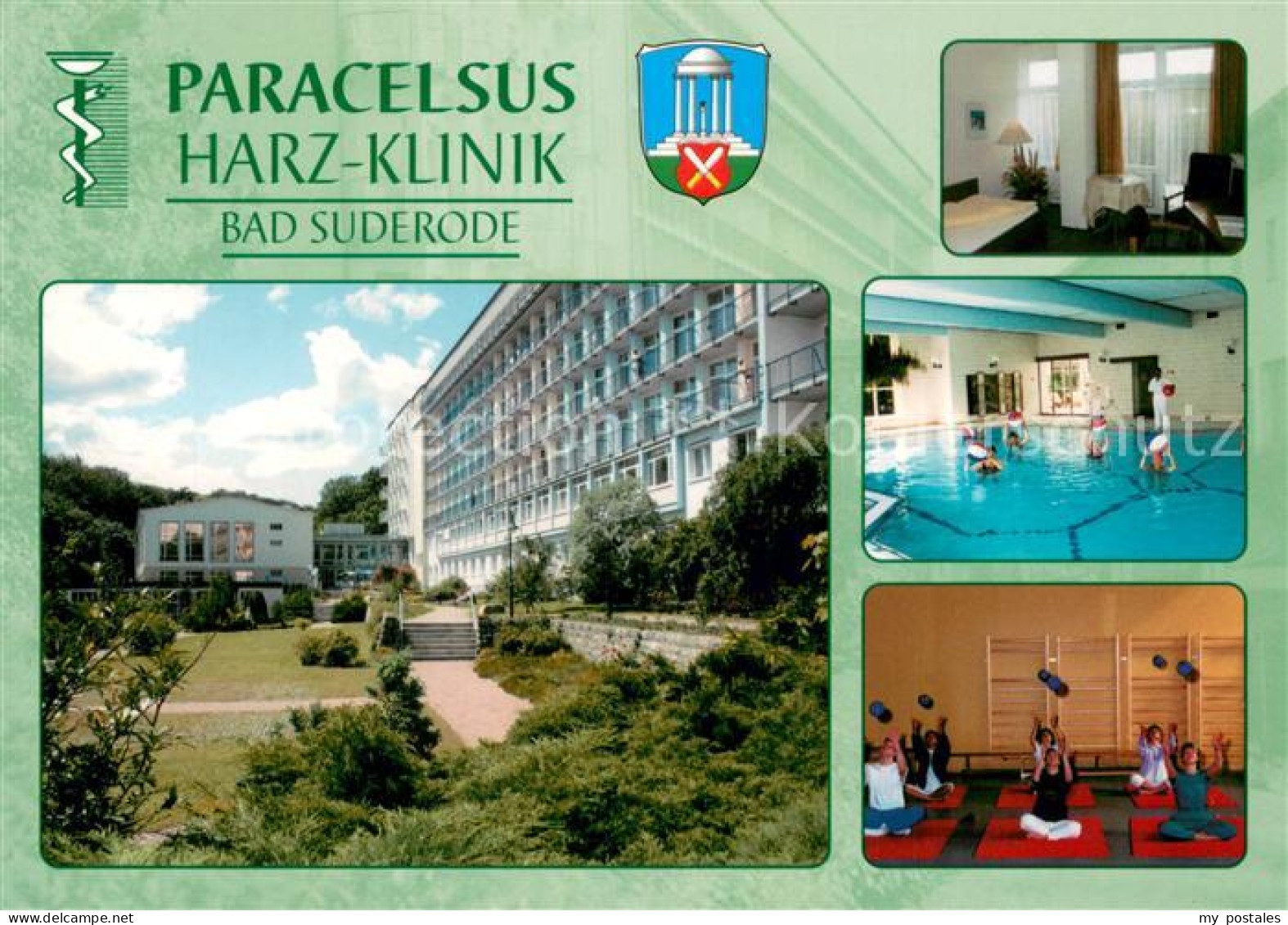 73664562 Bad Suderode Paracelsus Harz Klinik Gaststube Hallenbad Gymnastik Bad S - Otros & Sin Clasificación