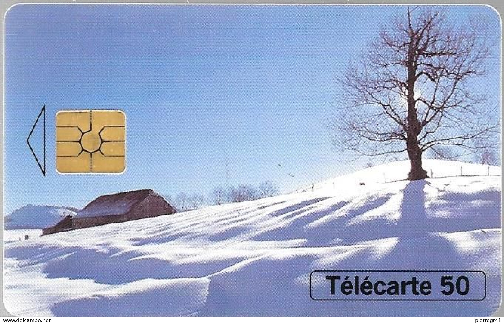 CARTE-PUBLIC-50U-F524.F.970-GEM2-11/94-HIVER-V° DN ° B4A372002-UTILISE/Reste 4U-TBE-RARE - 1994