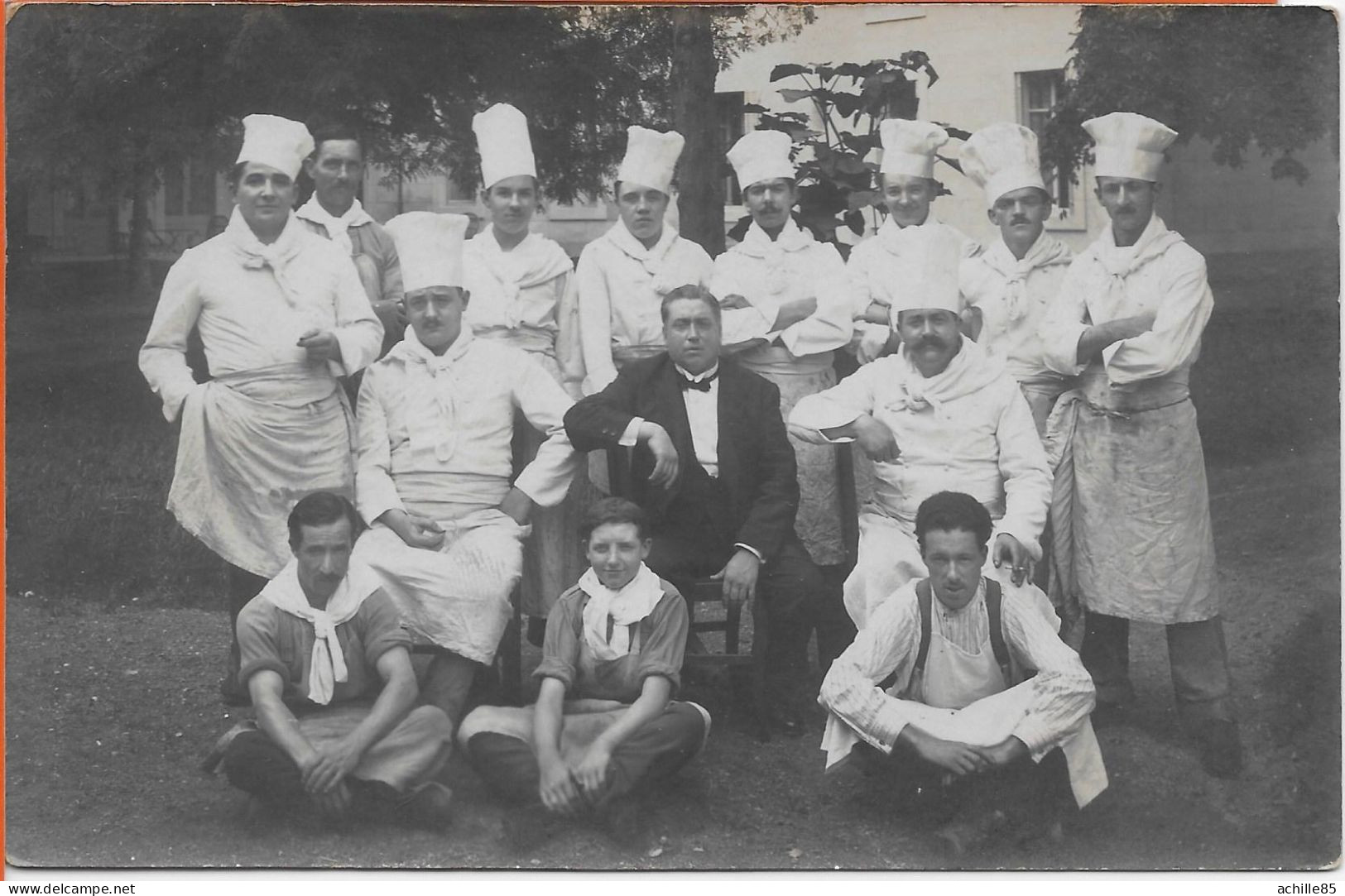 Contrexeville, Saison Cuisinier 1923 ,  3 Photos - Contrexeville