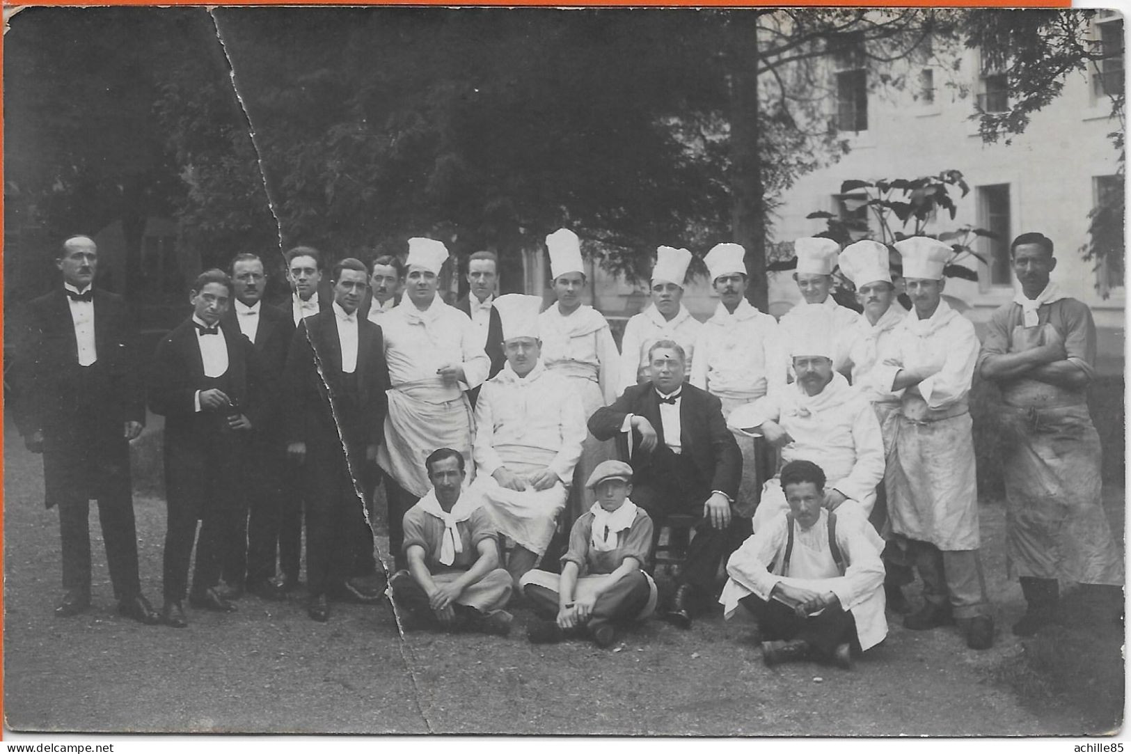 Contrexeville, Saison Cuisinier 1923 ,  3 Photos - Contrexeville