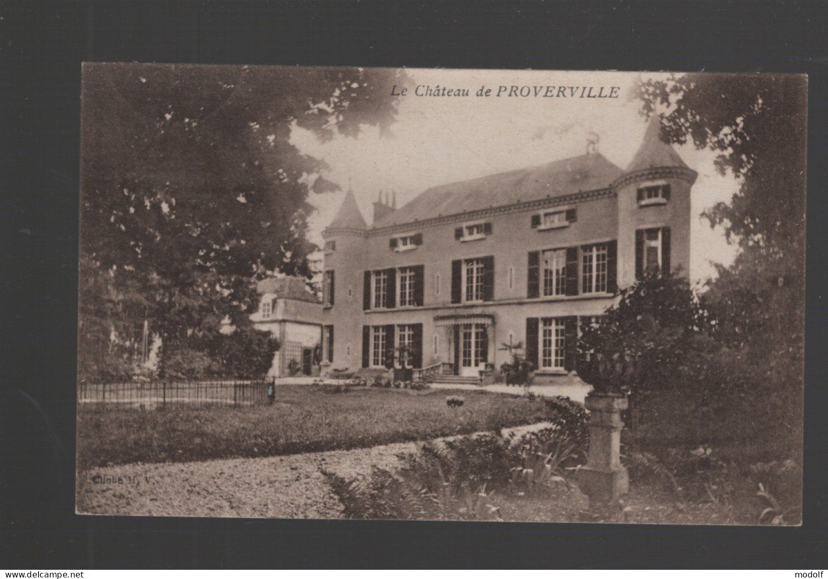 CPA - 10 - Le Château De Proverville - Circulée En 1932 - Other & Unclassified