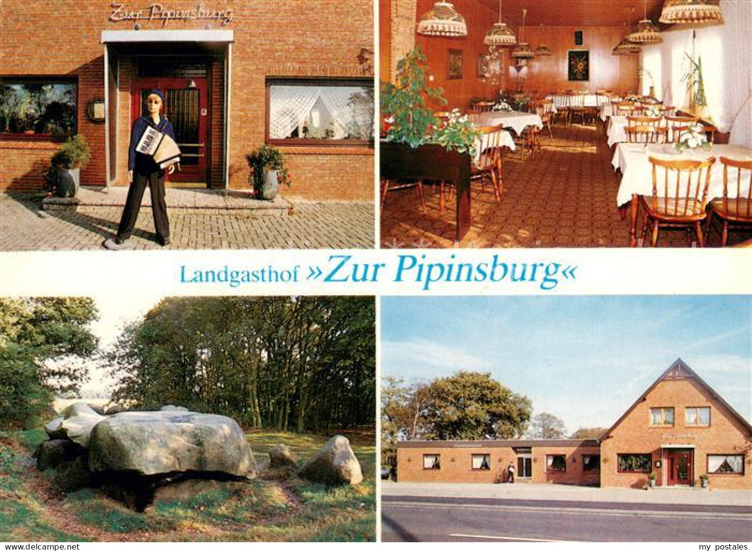 73664039 Holssel Landgasthof Zur Pipinsburg Holssel - Altri & Non Classificati