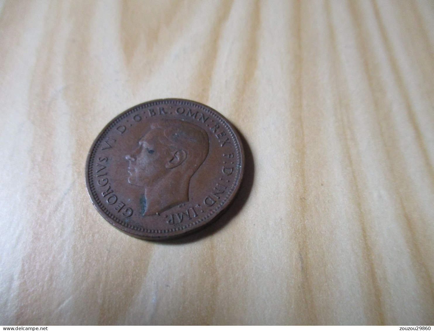 Grande-Bretagne - Half Penny George VI 1938.N°671. - C. 1/2 Penny