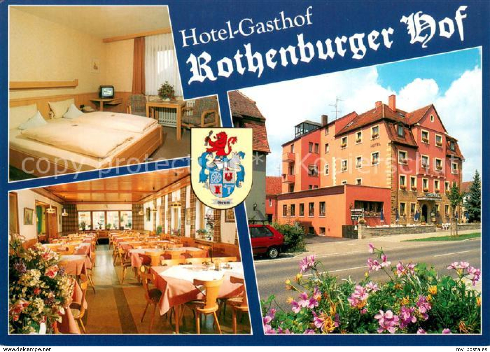 73663991 Rothenburg Tauber Hotel Gasthof Rothenburger Hof Fremdenzimmer Restaura - Rothenburg O. D. Tauber