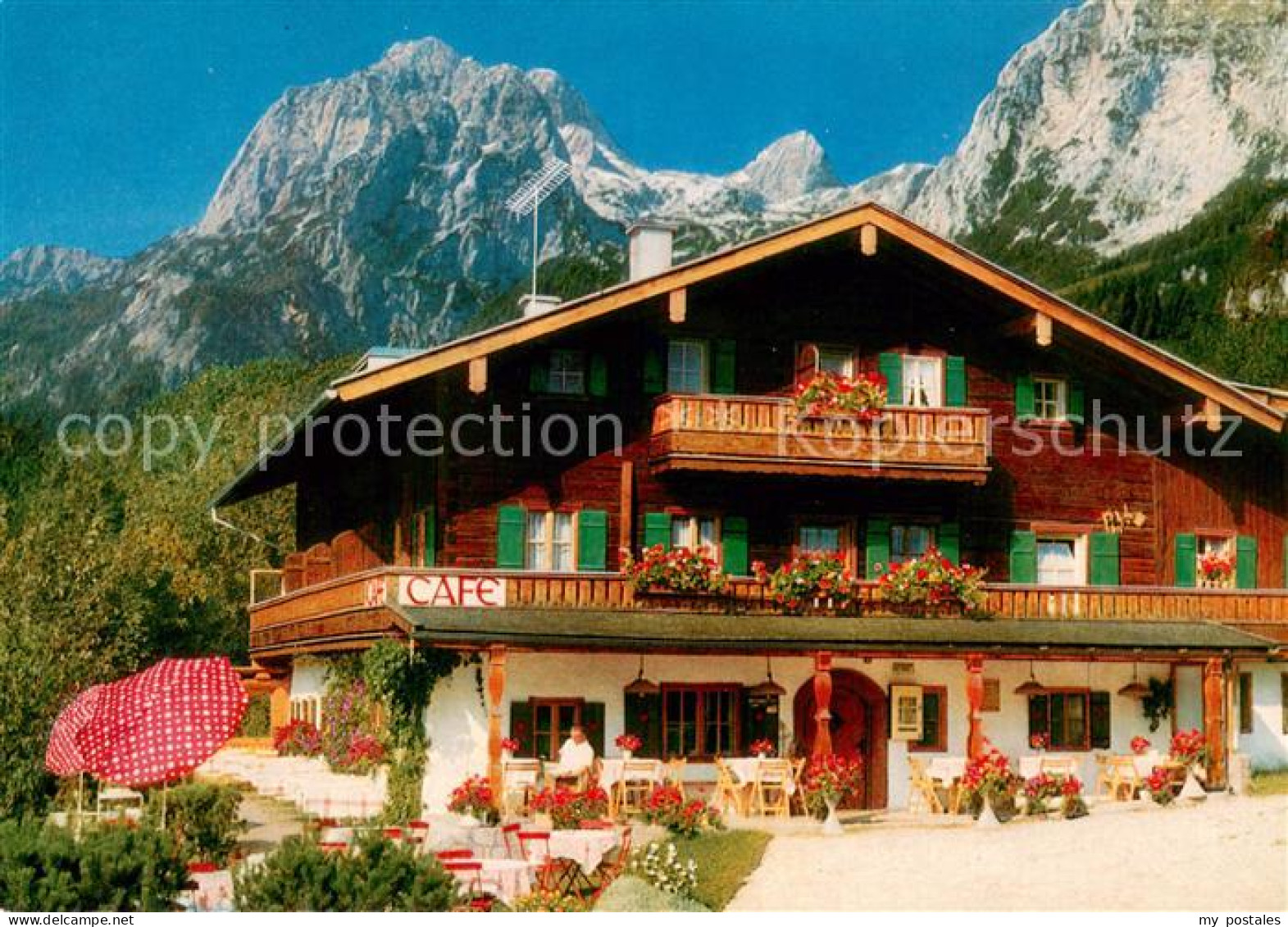 73663983 Ramsau Berchtesgaden Gaestehaus Cafe Marxen Alpen Ramsau Berchtesgaden - Berchtesgaden