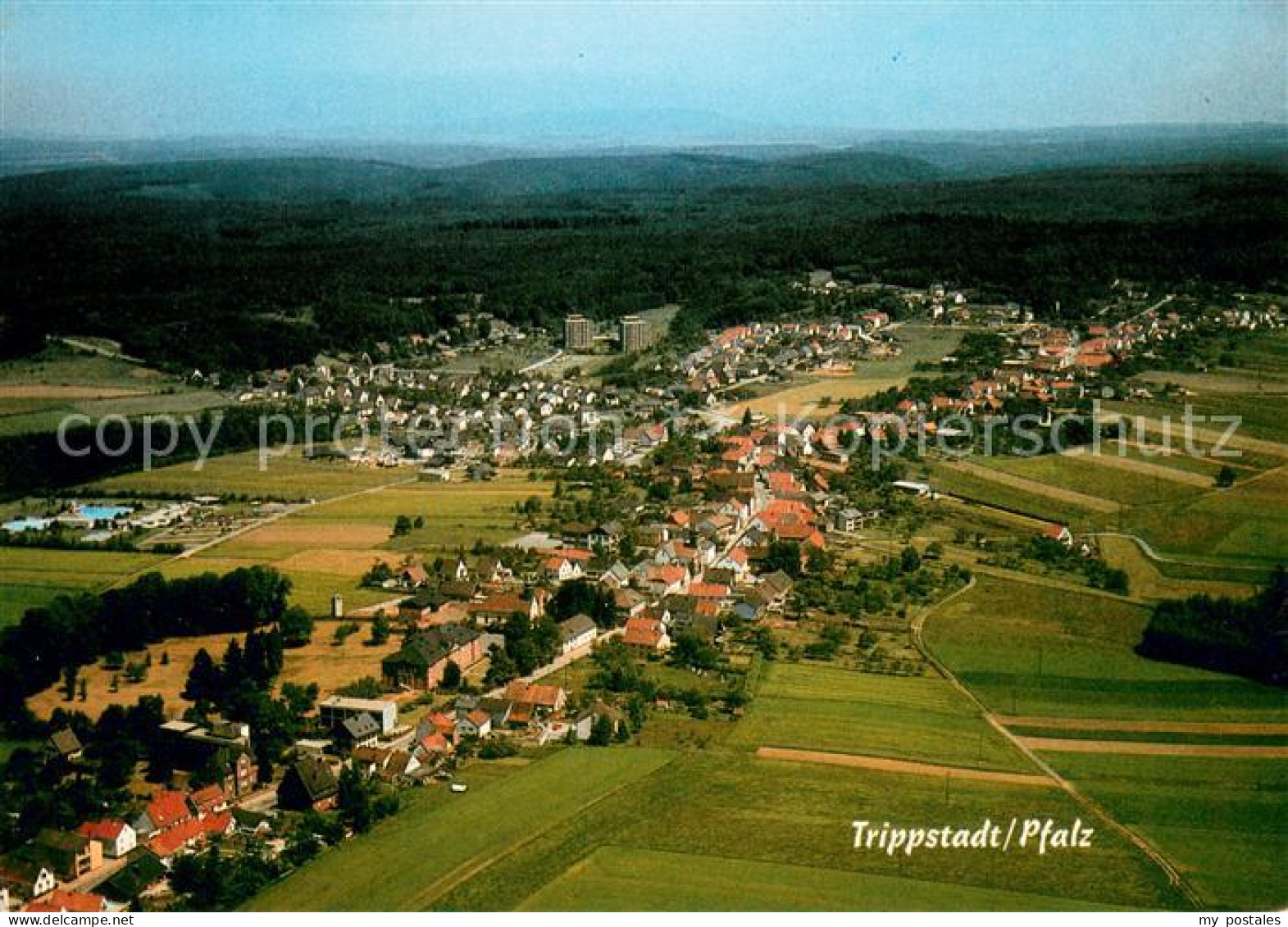 73663749 Trippstadt Fliegeraufnahme Trippstadt - Autres & Non Classés