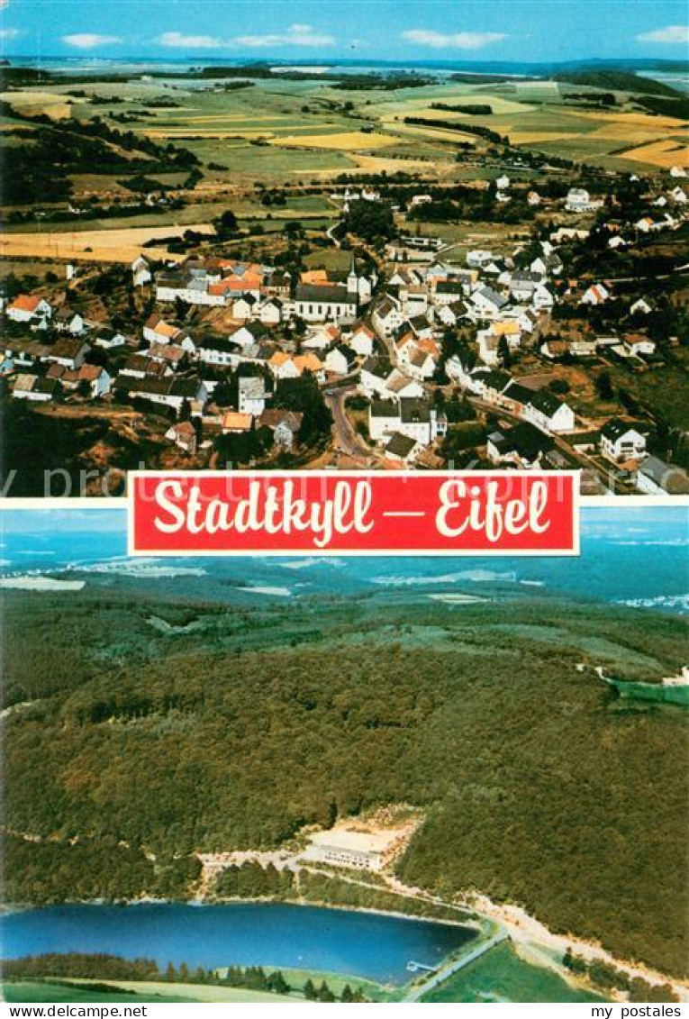 73663740 Stadtkyll Fliegeraufnahme Eifel Stadtkyll - Autres & Non Classés