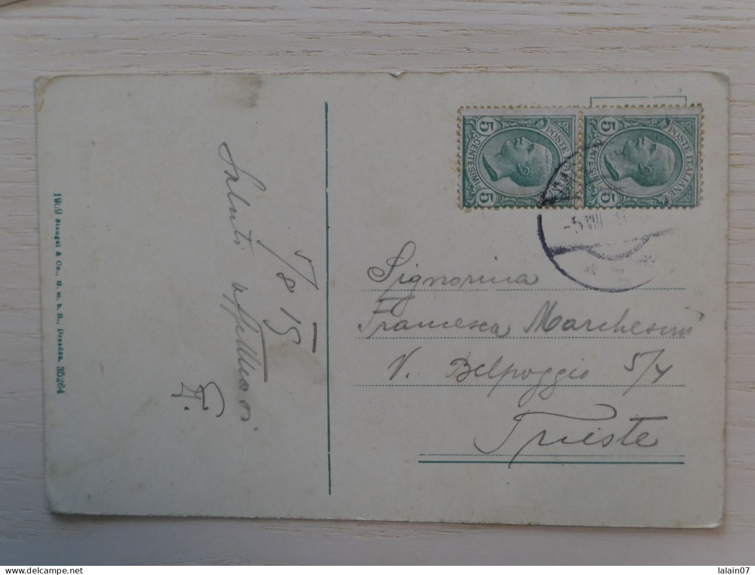 C. P. A. : SLOVENIA : KOPER :  CAPODISTRIA: Callegeria, Stamp - Eslovenia