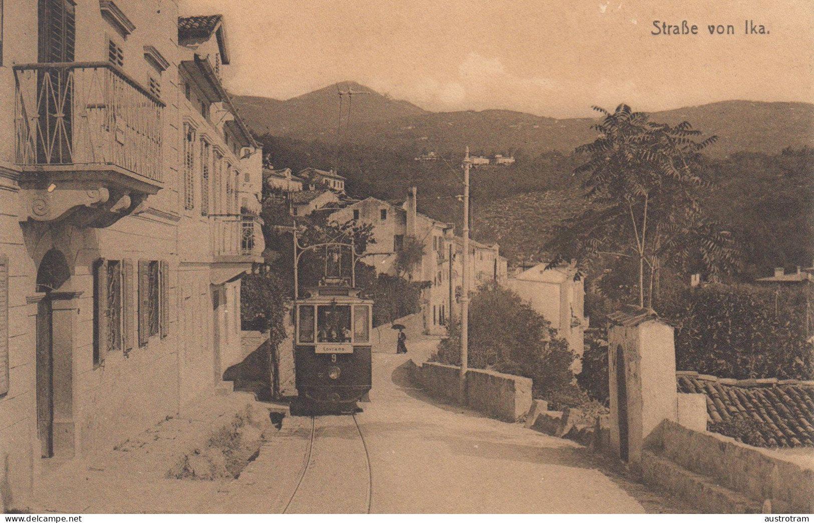 Abbazia / Opatija - Ika / Ica  - Istria - Tram - Tramvaj - Straßenbahn - Bild 2 - Kroatië
