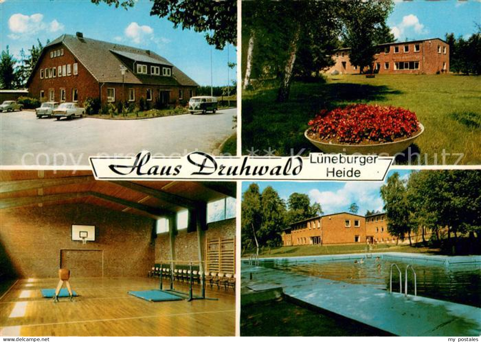 73663652 Hoerpel Berliner Landesjugendheim Haus Druhwald Sporthalle Freibad Hoer - Altri & Non Classificati