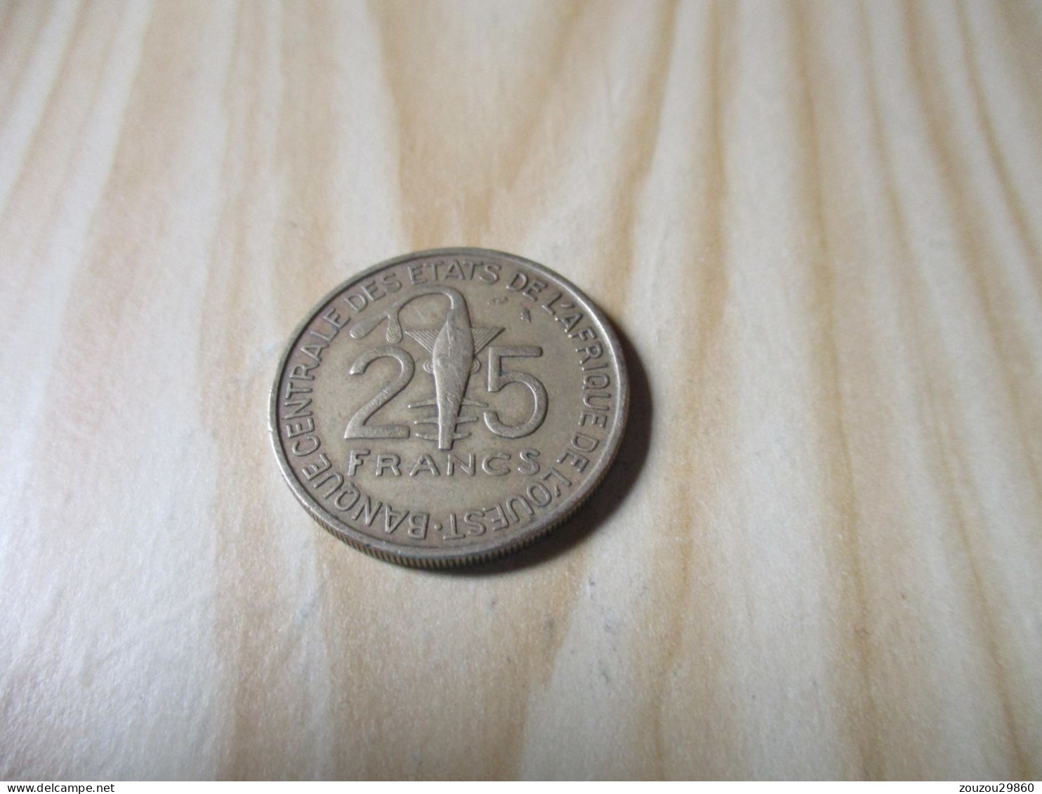 Afrique De L'Ouest - 25 Francs 1971.N°672. - Andere - Afrika