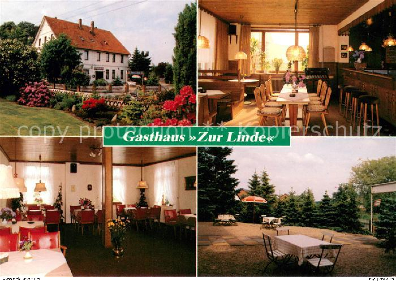 73663651 Klecken Gasthaus Zur Linde Gastraum Terrasse Klecken - Altri & Non Classificati