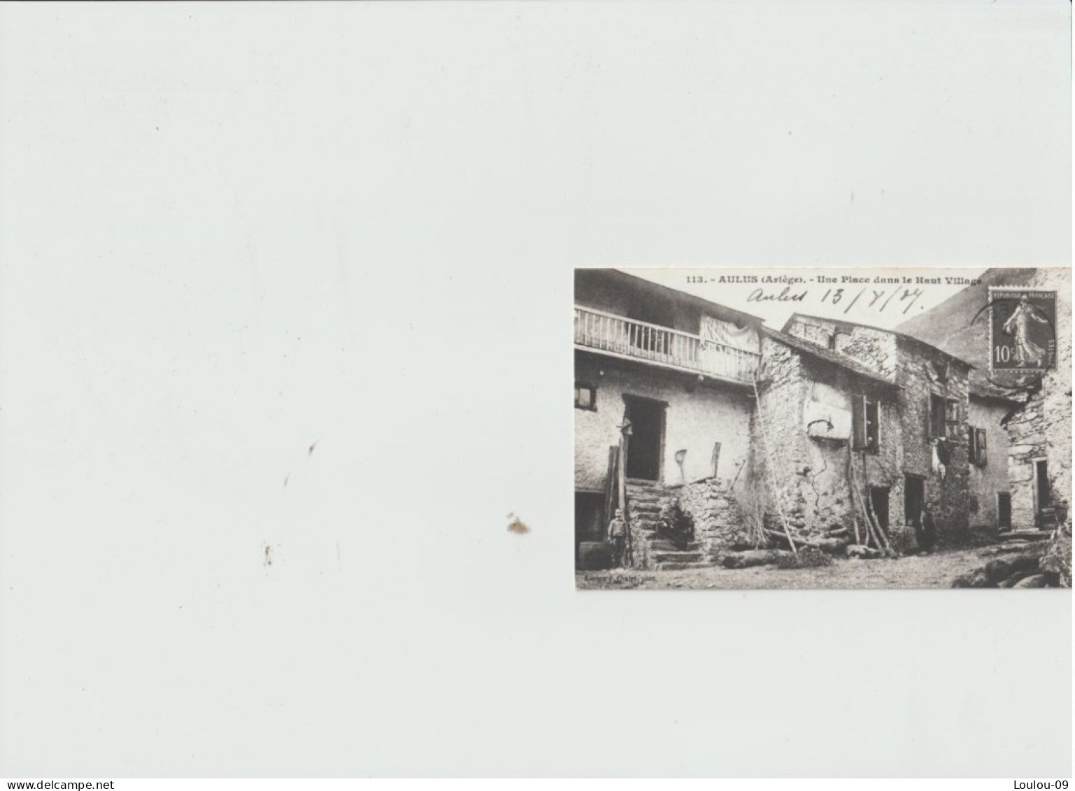 Aulus Les Bains-(09)Copie Carte  1900 - Sonstige & Ohne Zuordnung