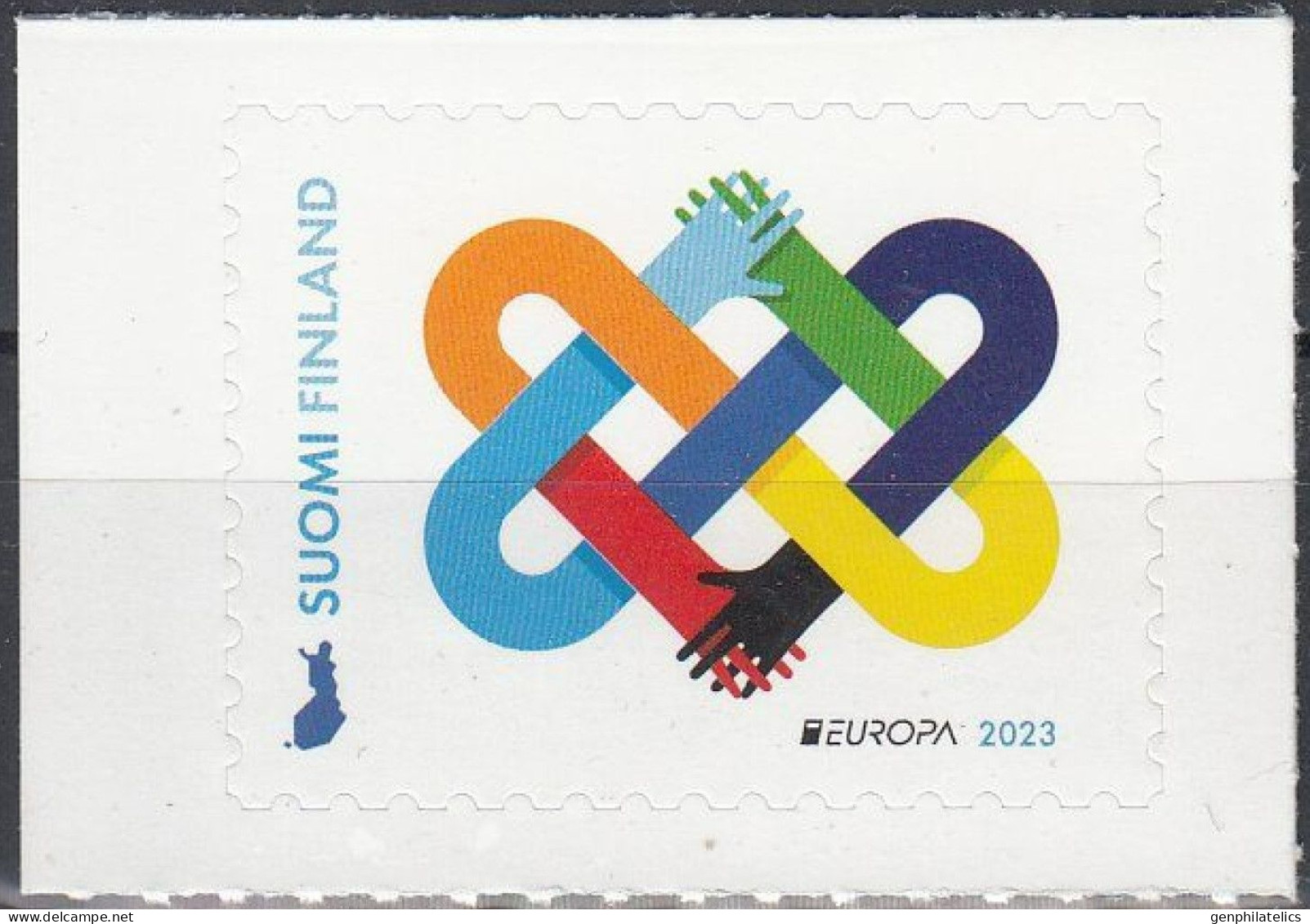 FINLAND 2023 Europa CEPT. The Peace - Fine Stamp (self-adhesive) MNH - Nuovi