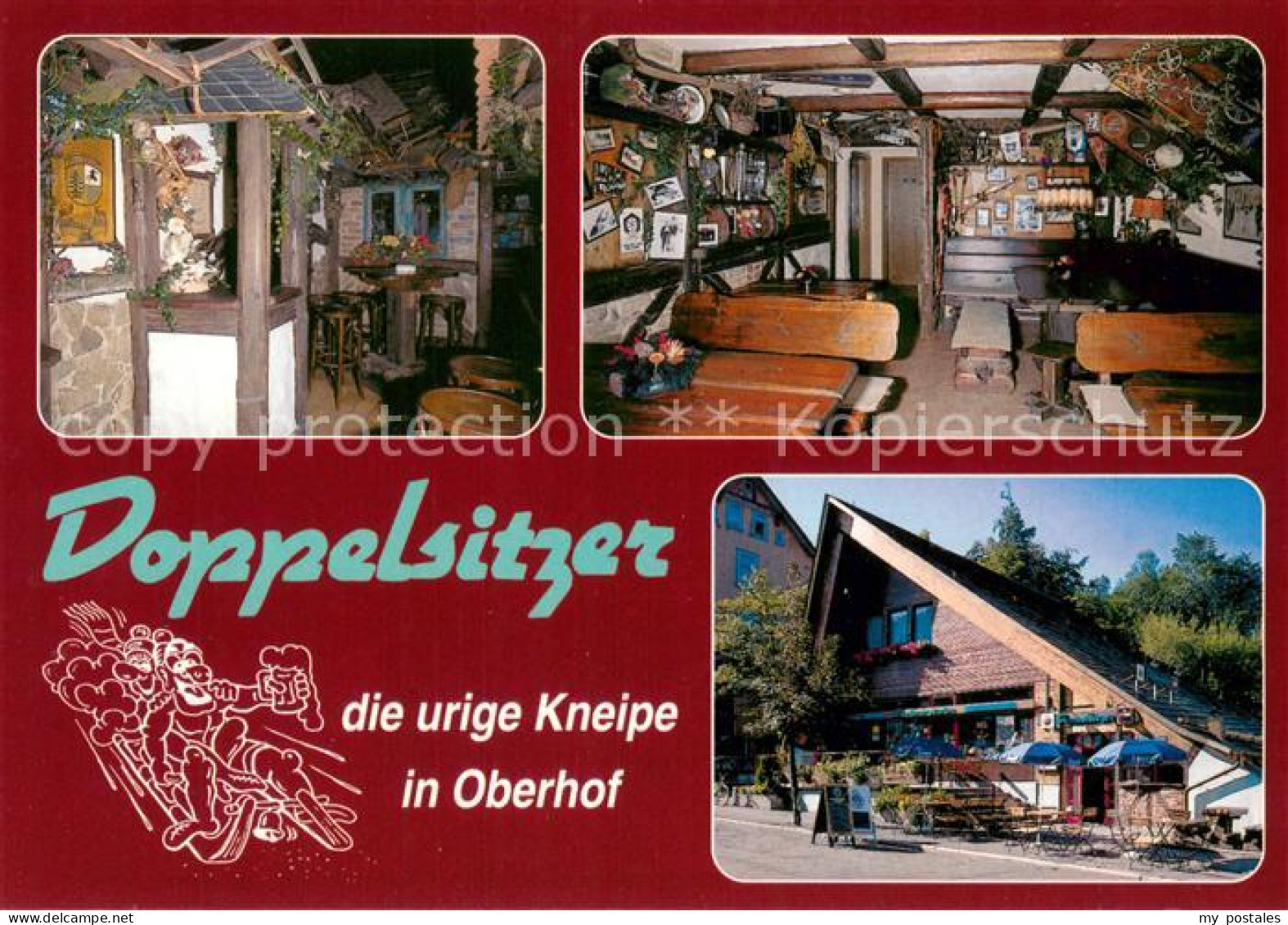 73663632 Oberhof Thueringen Doppelsitzer - Die Urige Kneipe Oberhof Thueringen - Oberhof