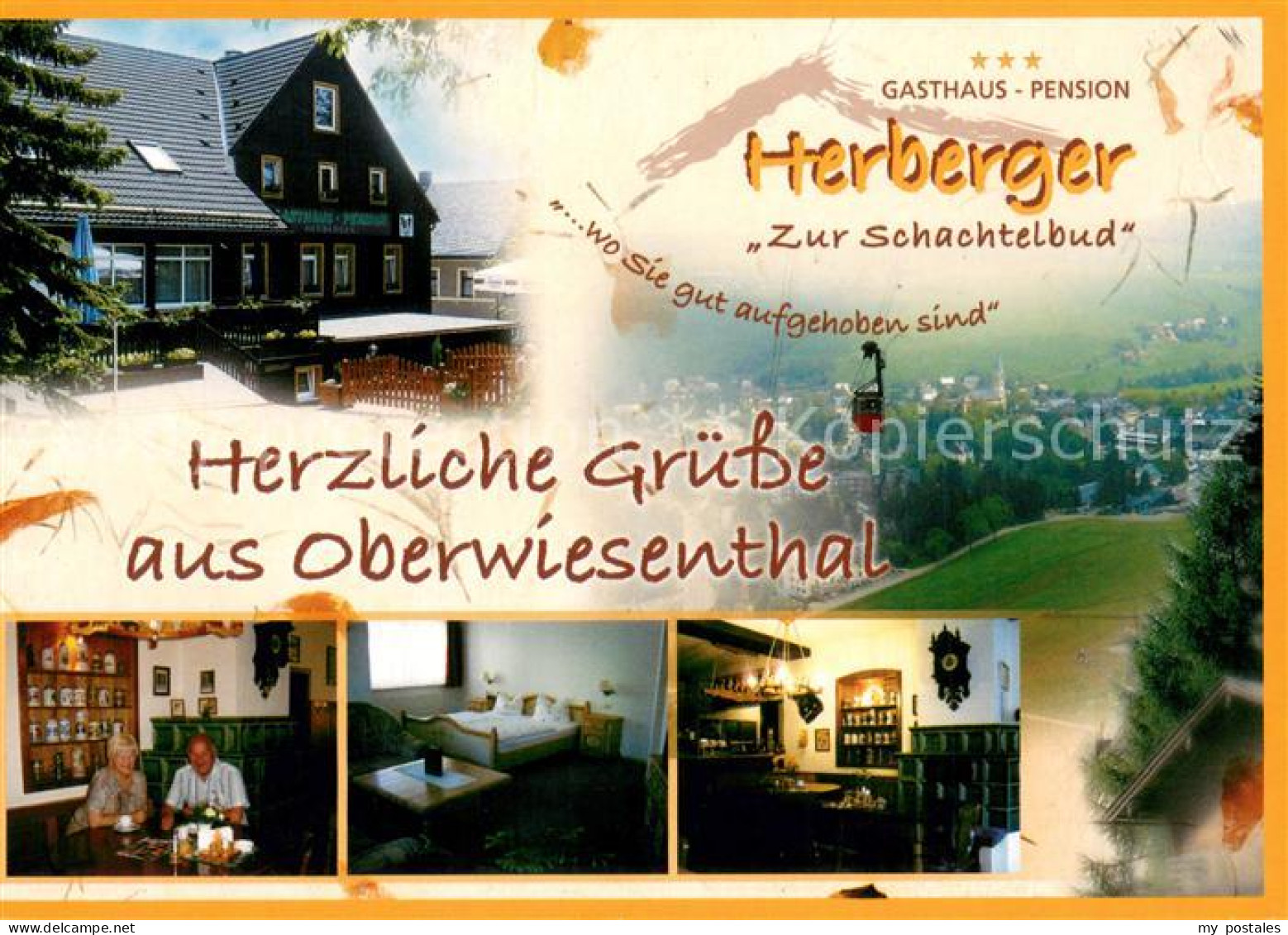 73663598 Oberwiesenthal Erzgebirge Gasthaus Pension Herberger Zur Schachtelbud G - Oberwiesenthal
