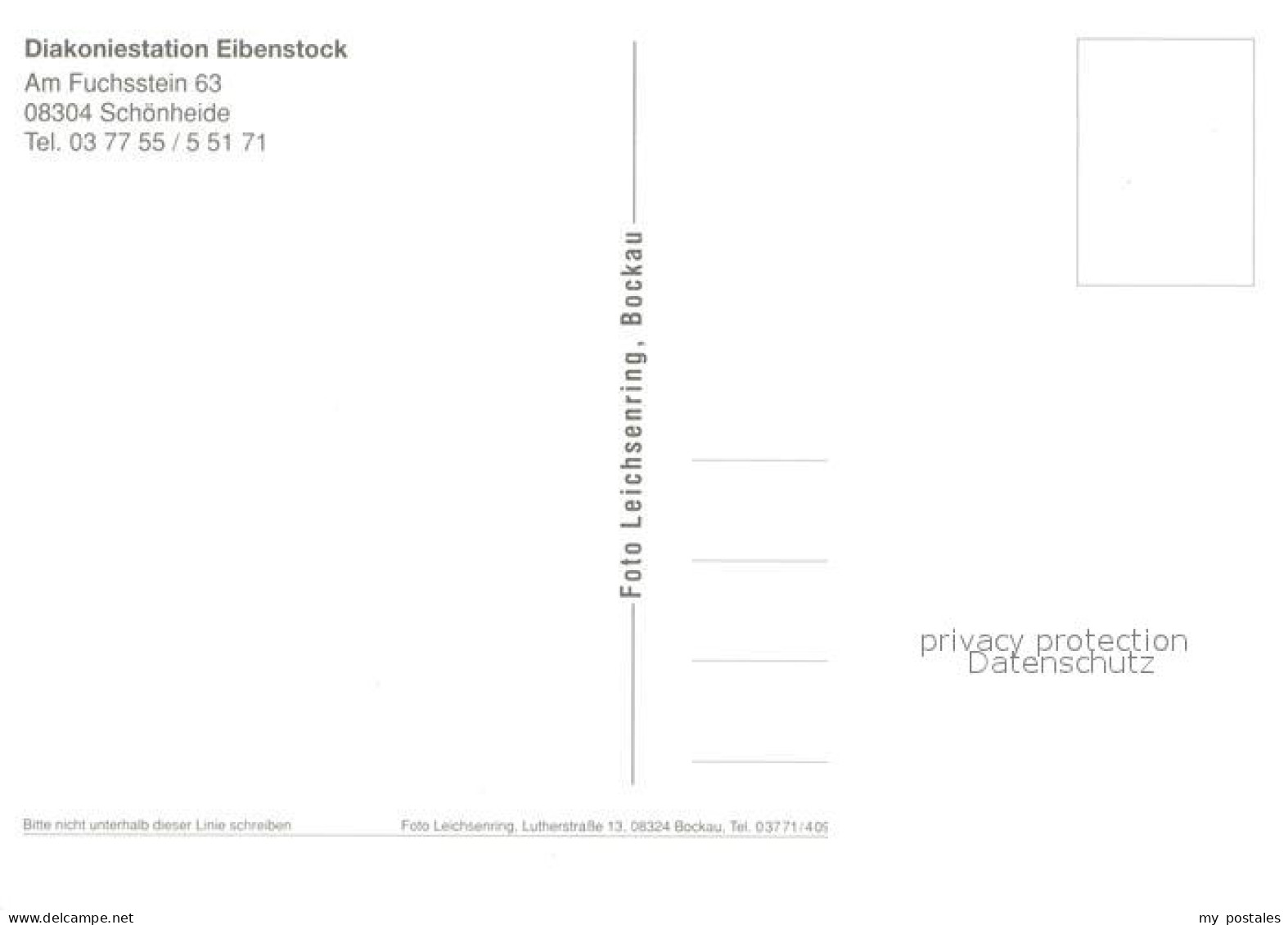 73663594 Schoenheide Erzgebirge Diakoniestation Eibenstock Teilansichten Schoenh - Sonstige & Ohne Zuordnung