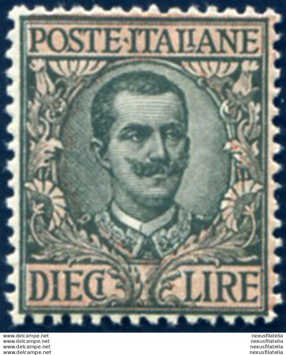 Floreale 10 Lire 1910. - Other & Unclassified