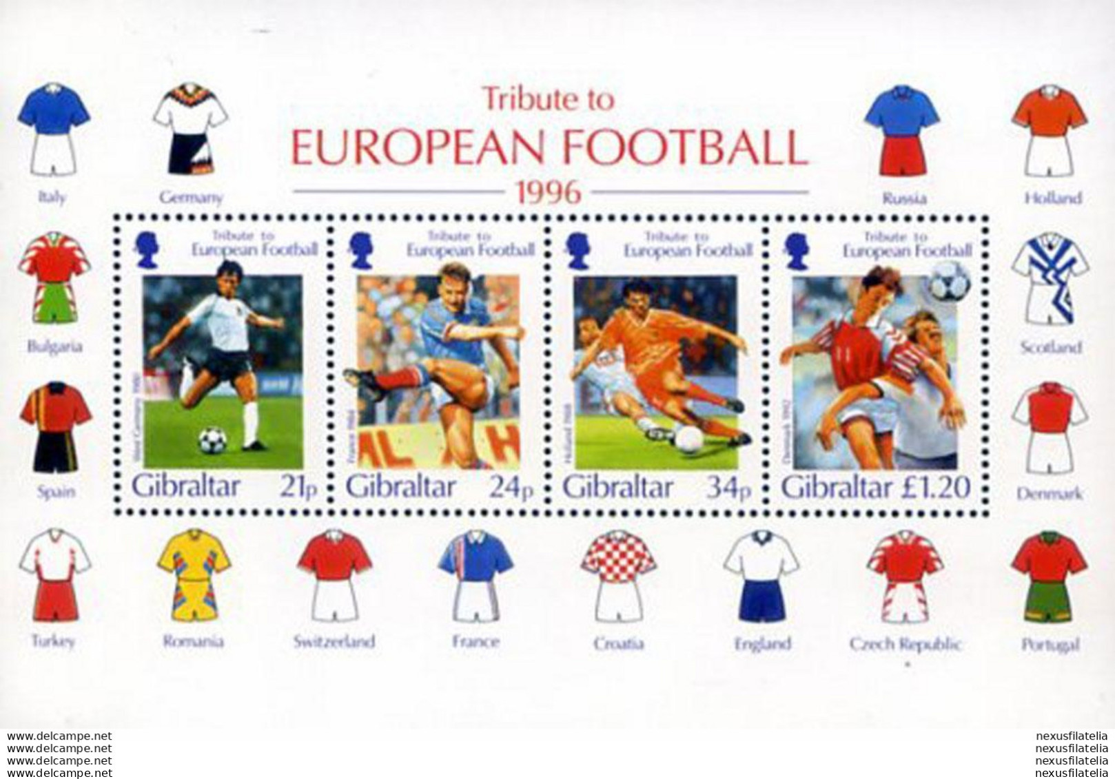 Calcio 1996. - Gibilterra