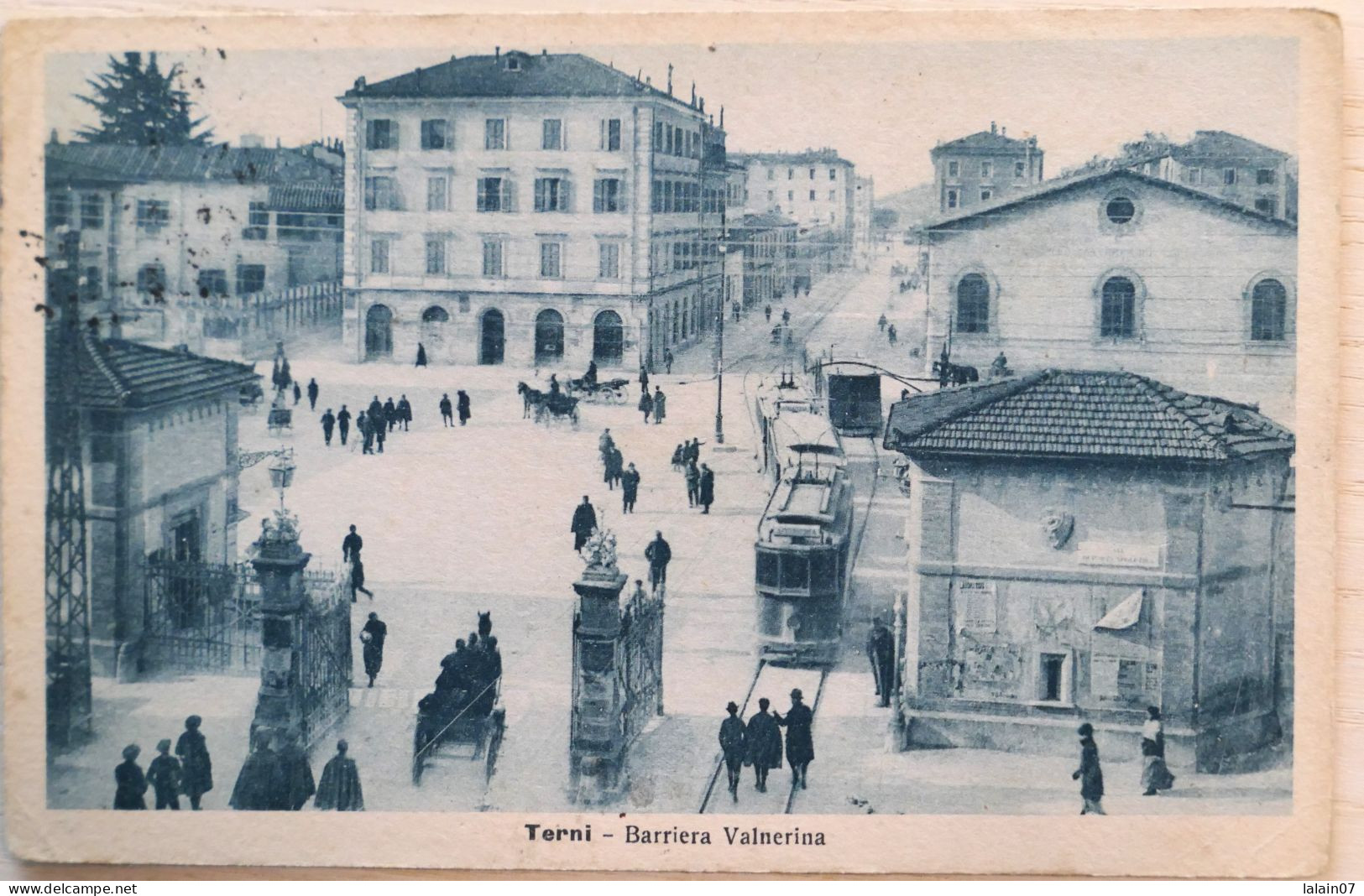 C. P. A. : Italia : Umbria : TERNI : Barriera Valnerina, Tramway - Terni