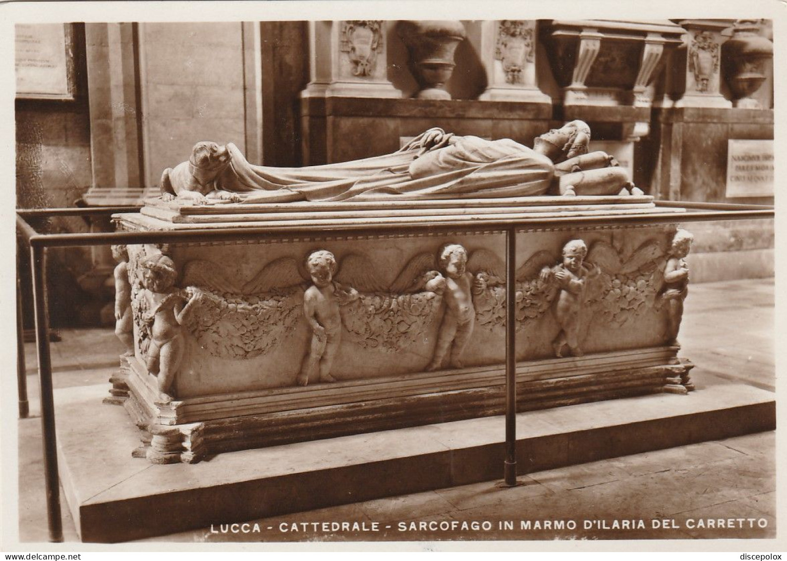 AD175 Lucca - Duomo Cattedrale - Sarcofago Di Ilaria Del Carretto - Jacopo Della Quercia - Scultura Sculpture - Lucca