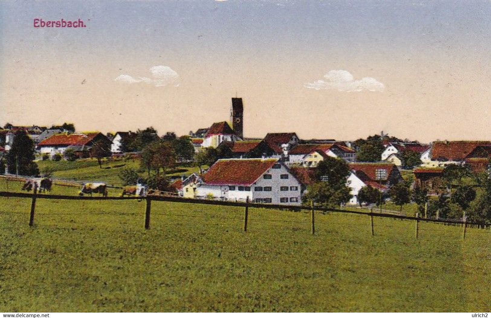 AK Ebersbach Im Allgäu - 1924 (69040) - Sonstige & Ohne Zuordnung