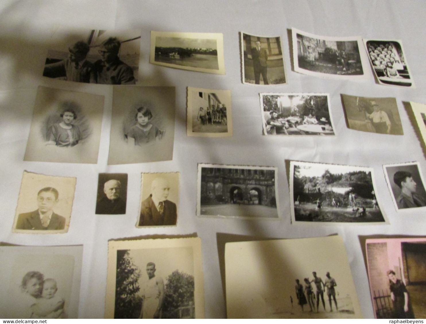 Lot 30 Photographies Anciennes Divers PO/B7 - Other & Unclassified