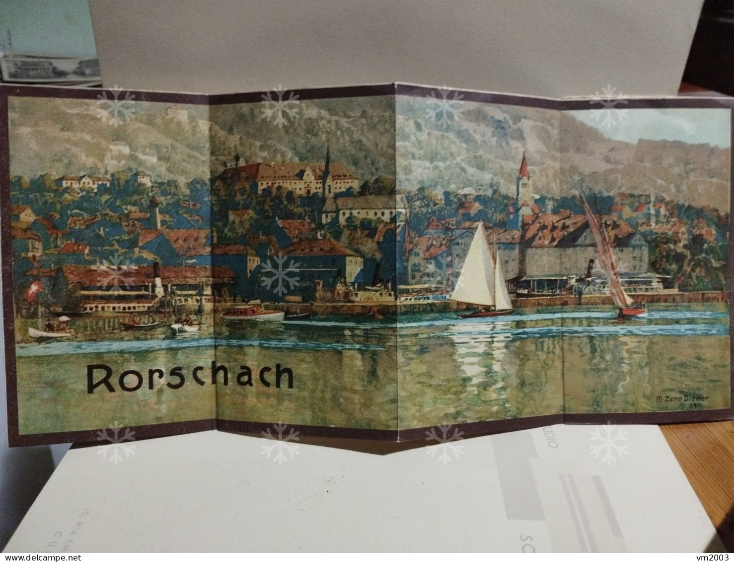 Suisse Tourist Depliant Lac Constance BODENSEE Rorschach ST. GALLEN Friedrichshafen RADOLFZELL Lindau - Reiseprospekte