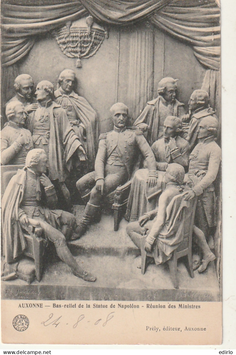 ***  21 ***  AUXONNE  Bas Relief De La Statue De Napoléon  - - Auxonne