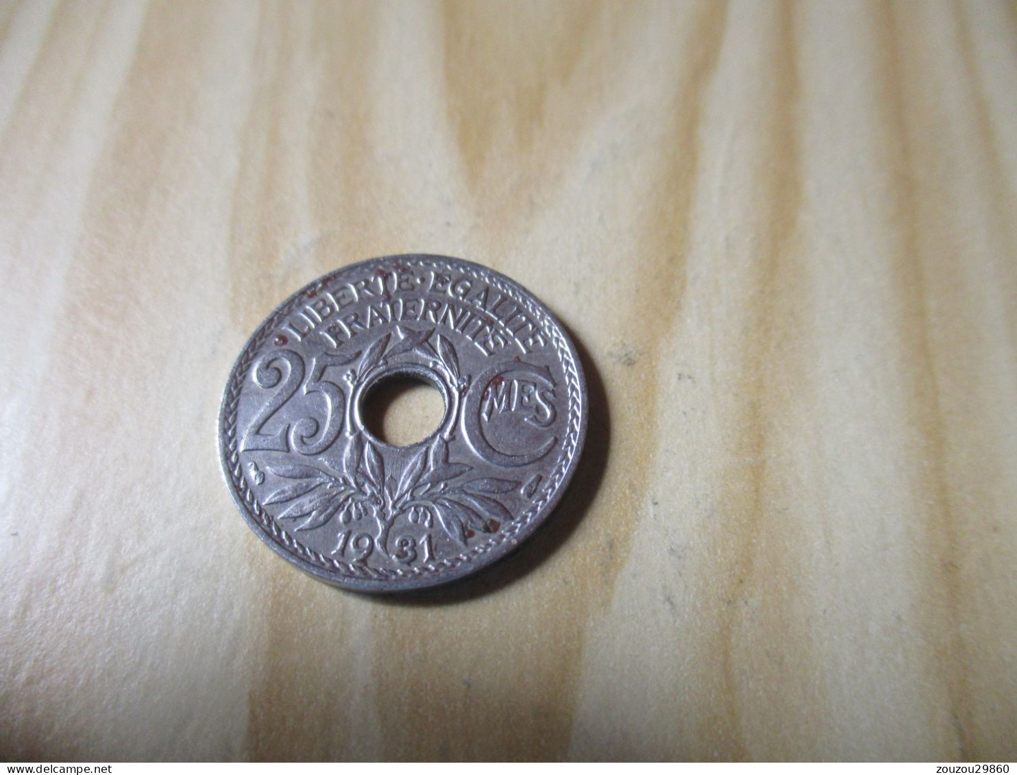 France - 25 Centimes Lindauer 1931.N°675. - 25 Centimes