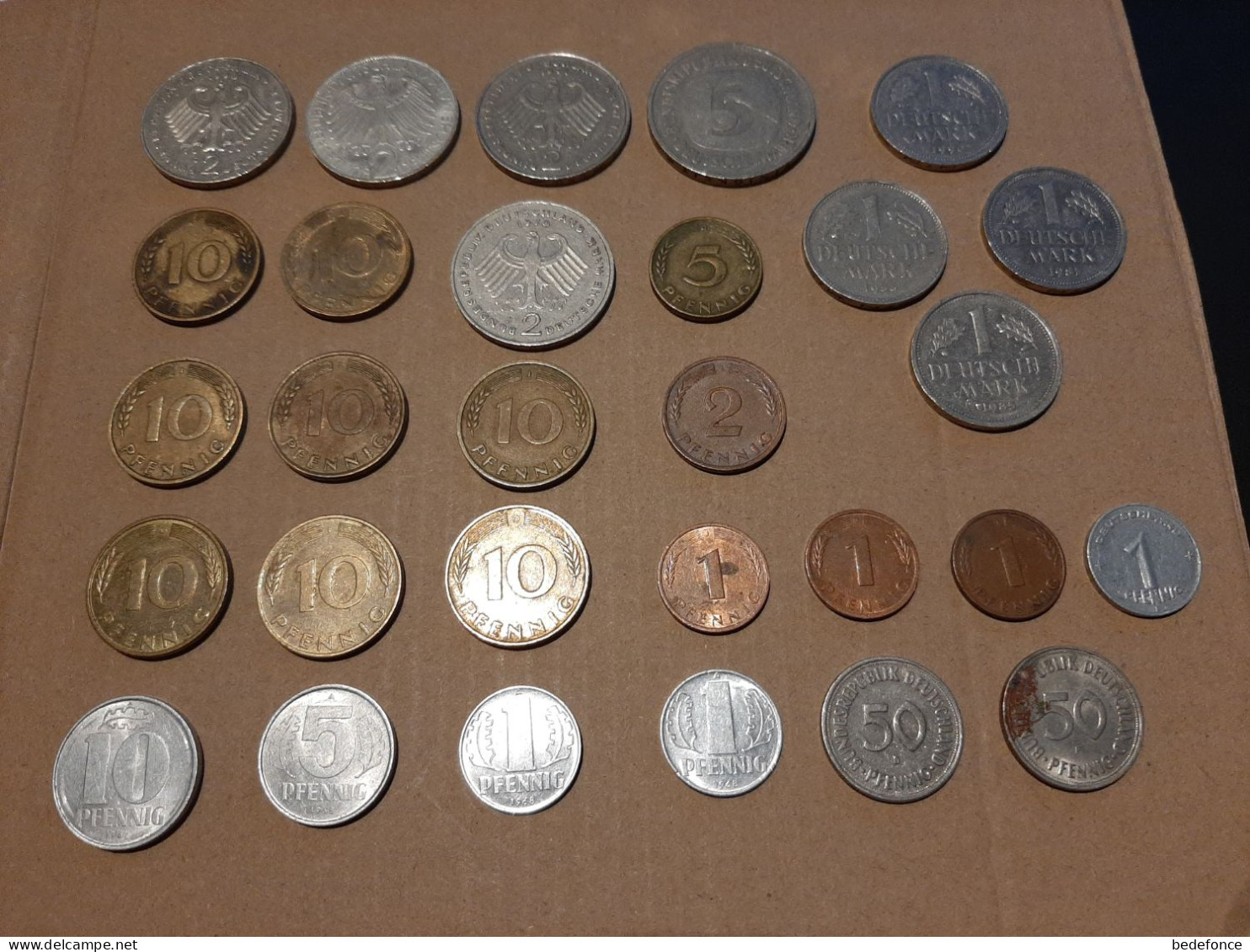 Monnaie - Allemagne - Lot De Monnaies De 1950 à Début Des Années 90 - Collezioni