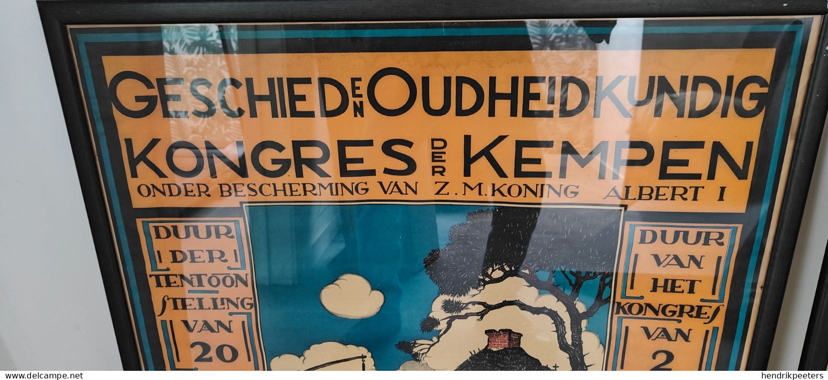 Geschied En Oudheidkundig Kongres Der Kempen - Turnhout (1922) - Plakate