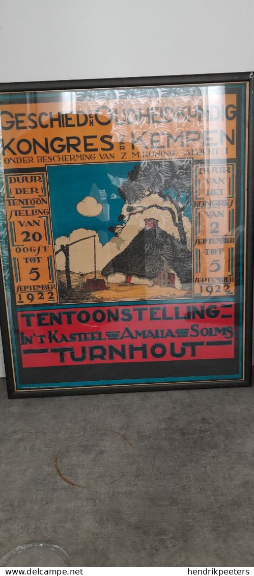Geschied En Oudheidkundig Kongres Der Kempen - Turnhout (1922) - Afiches