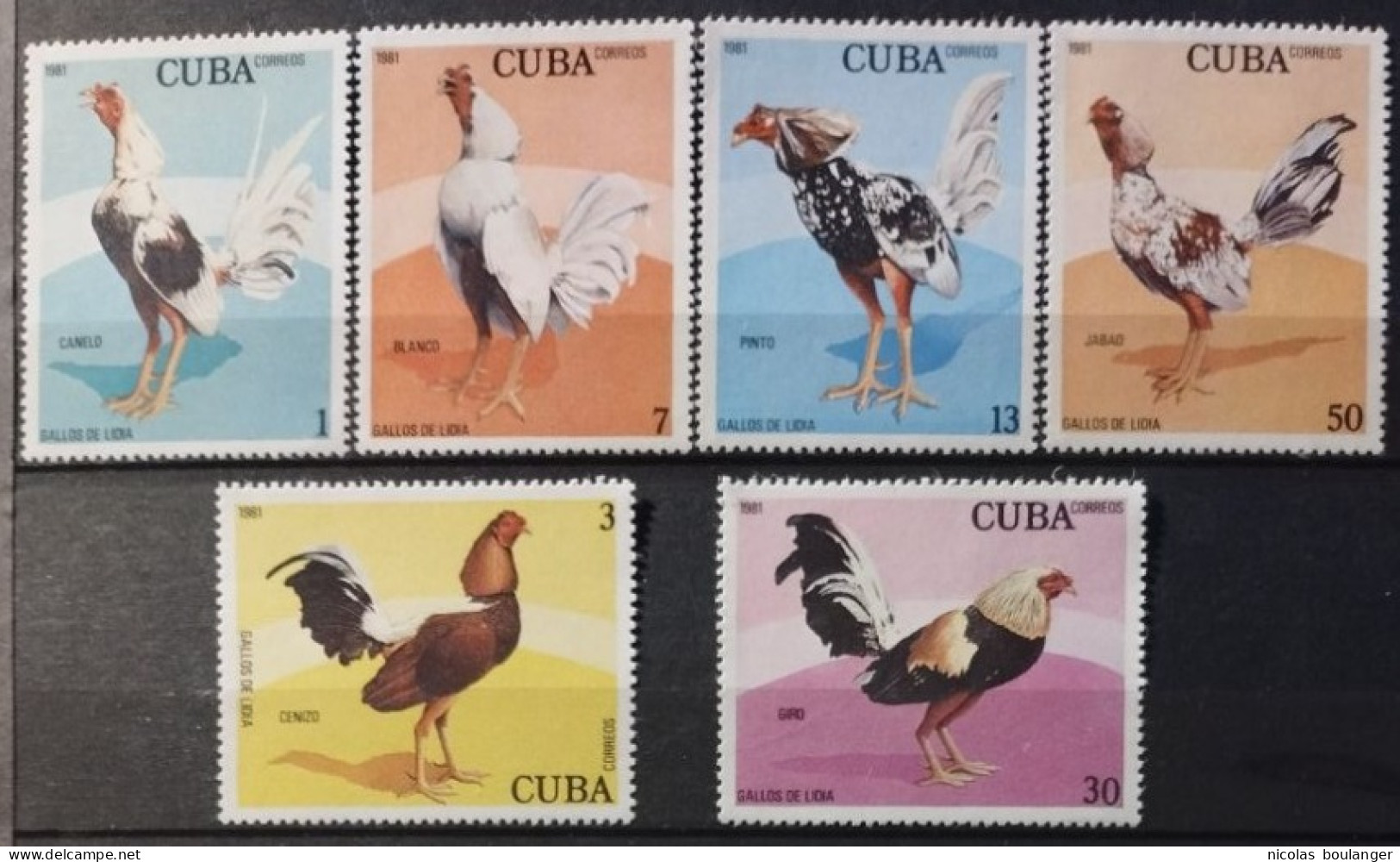 Cuba 1981 / Yvert N°2268-2273 / ** - Nuovi