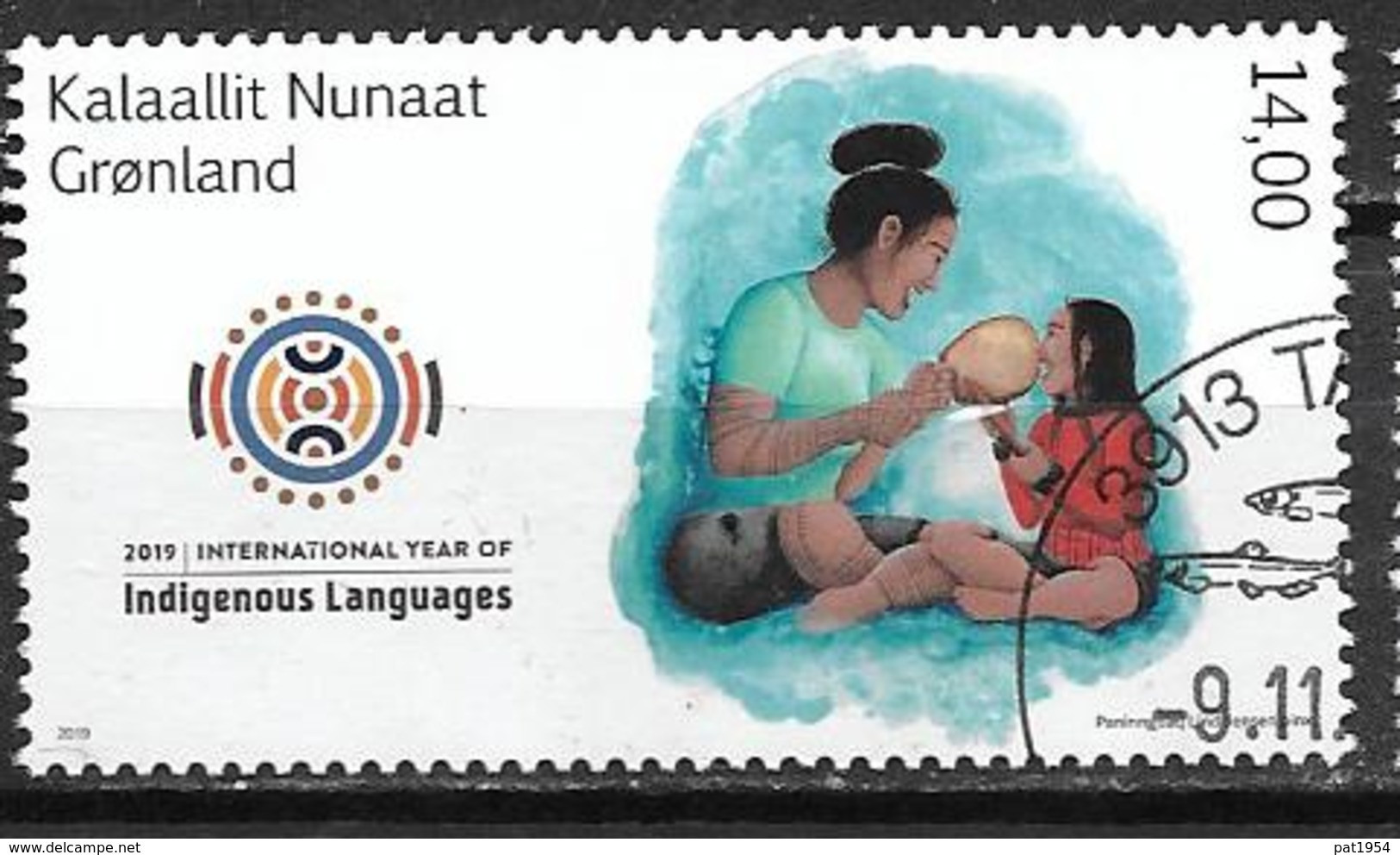 Groënland 2019, N° 800 Oblitéré Journée ONU Peuples Indigènes - Used Stamps