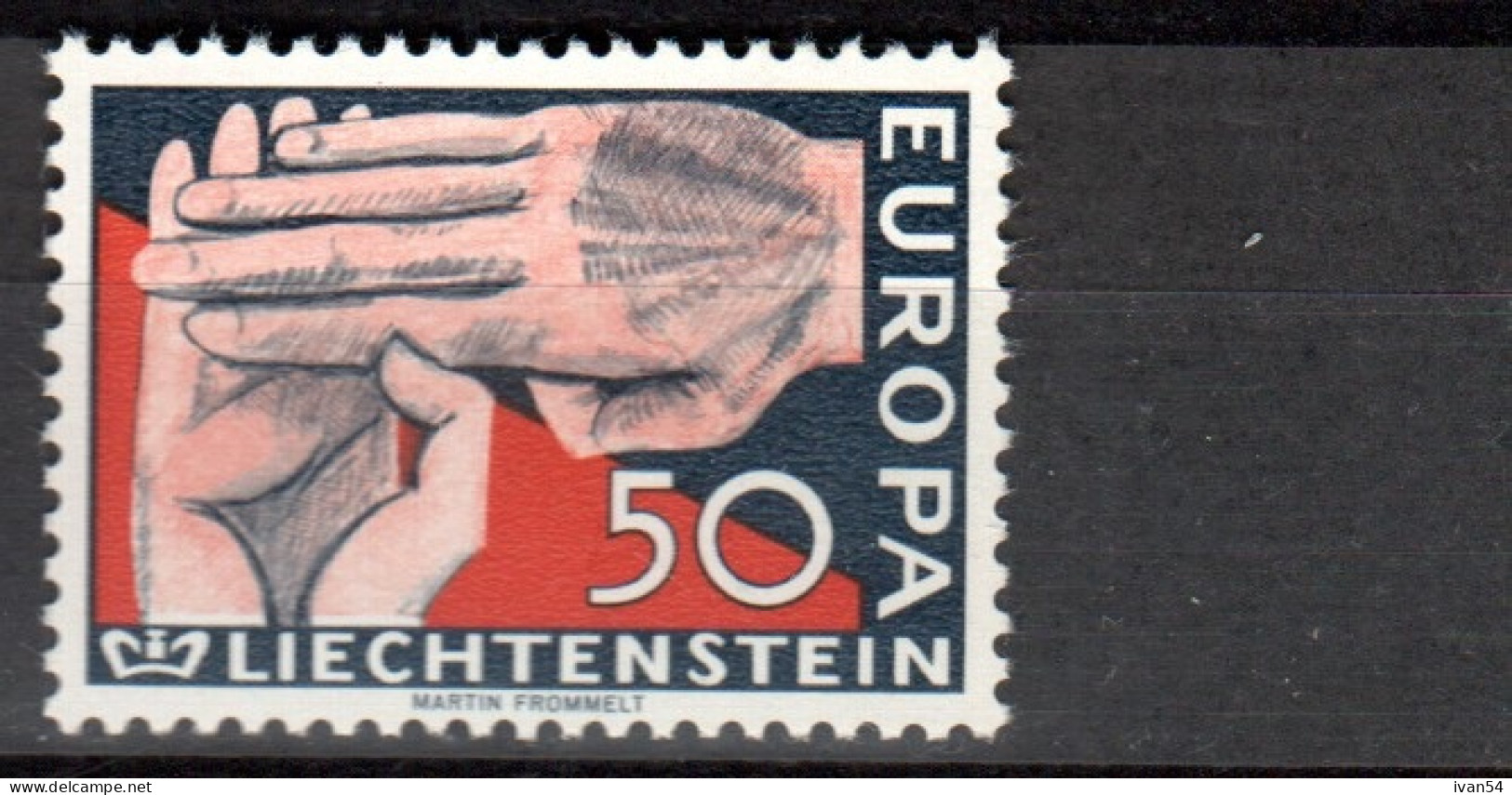 Liechtenstein 366 ** MNH – EUROPA (1962) - Nuevos