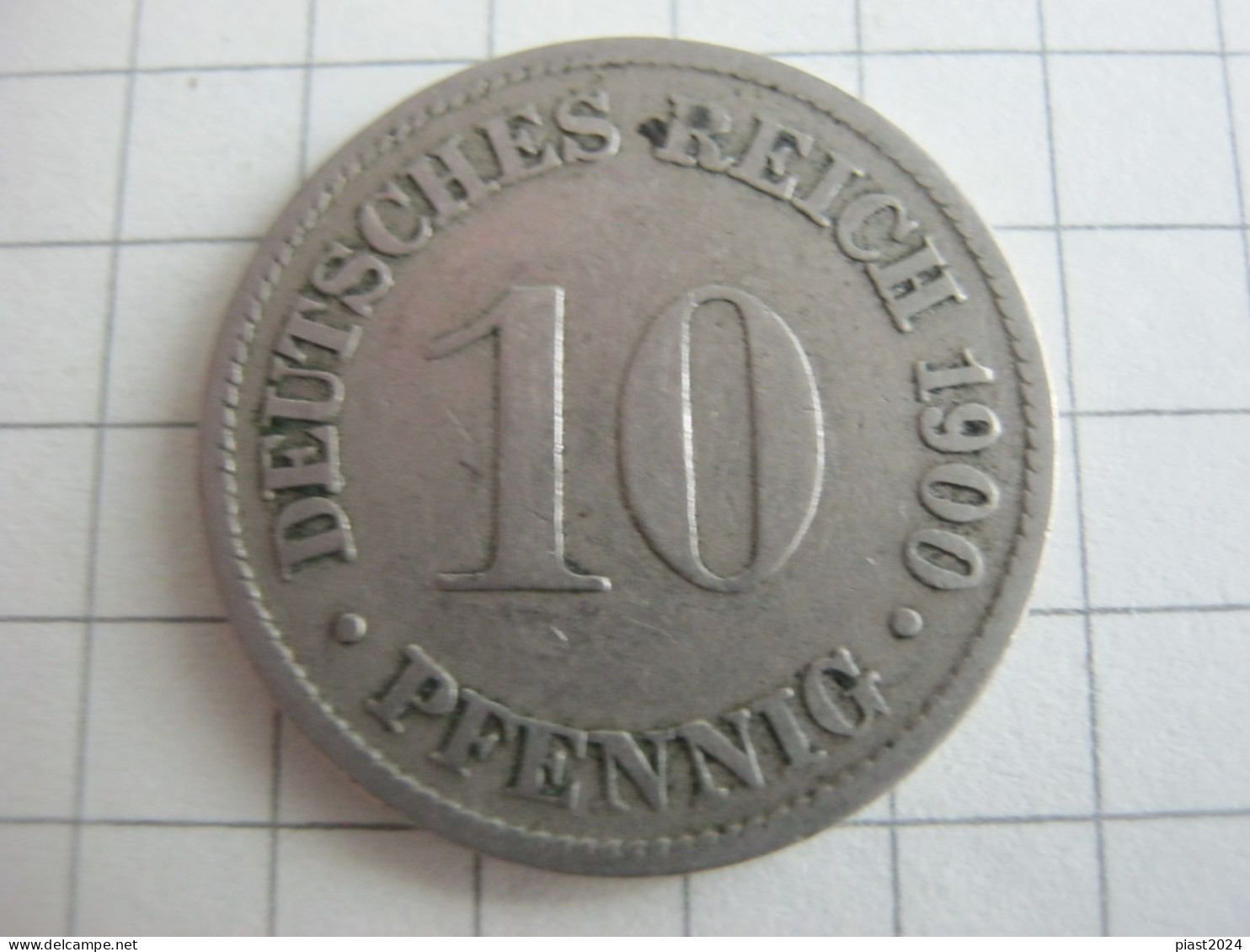 Germany 10 Pfennig 1900 D - 10 Pfennig