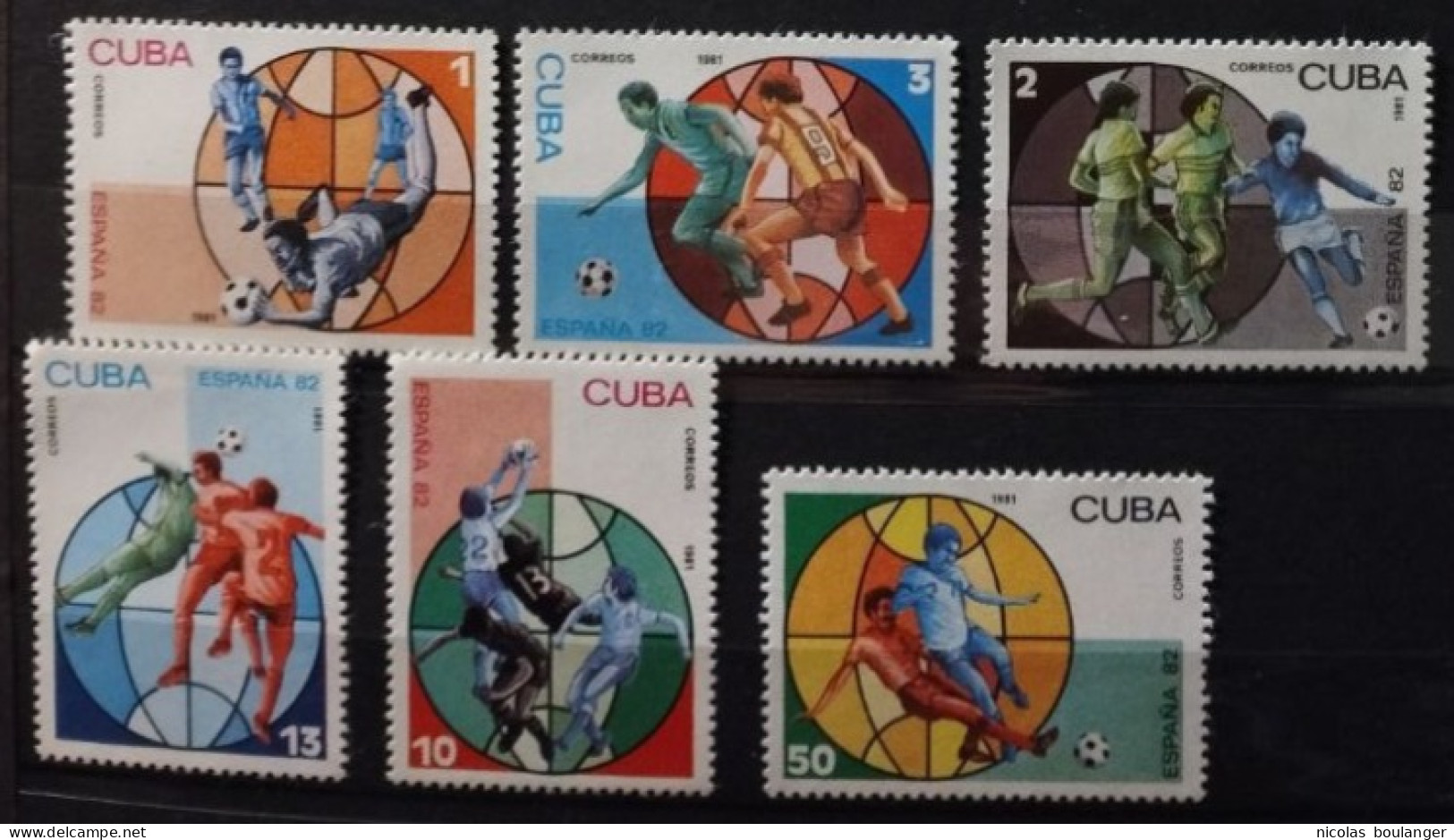 Cuba 1981 / Yvert N°2250-2254 / ** - Nuovi