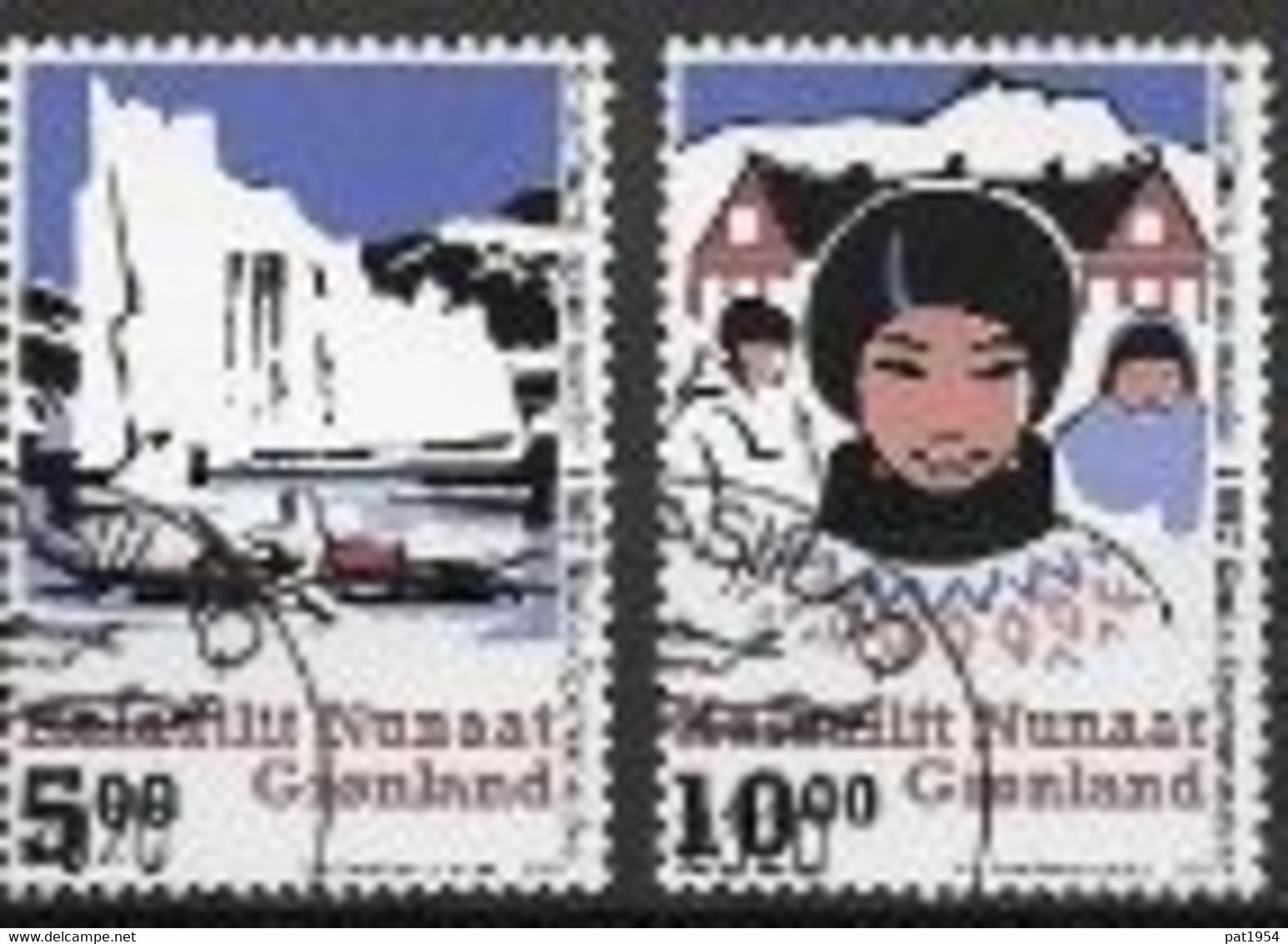 Groënland 2020, Série Oblitérée école - Used Stamps