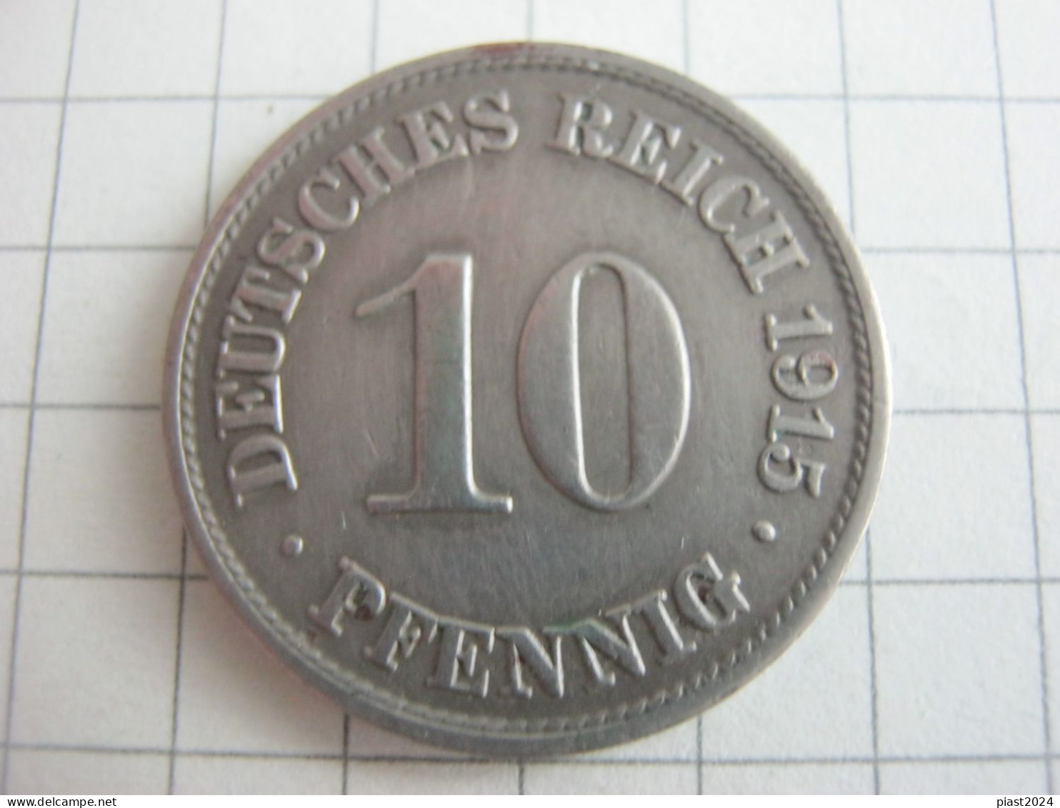 Germany 10 Pfennig 1915 A - 10 Pfennig