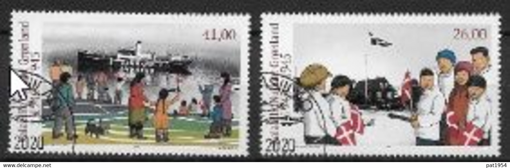 Groënland 2020, Timbres Oblitérés Vie Pendant La Guerre - Used Stamps