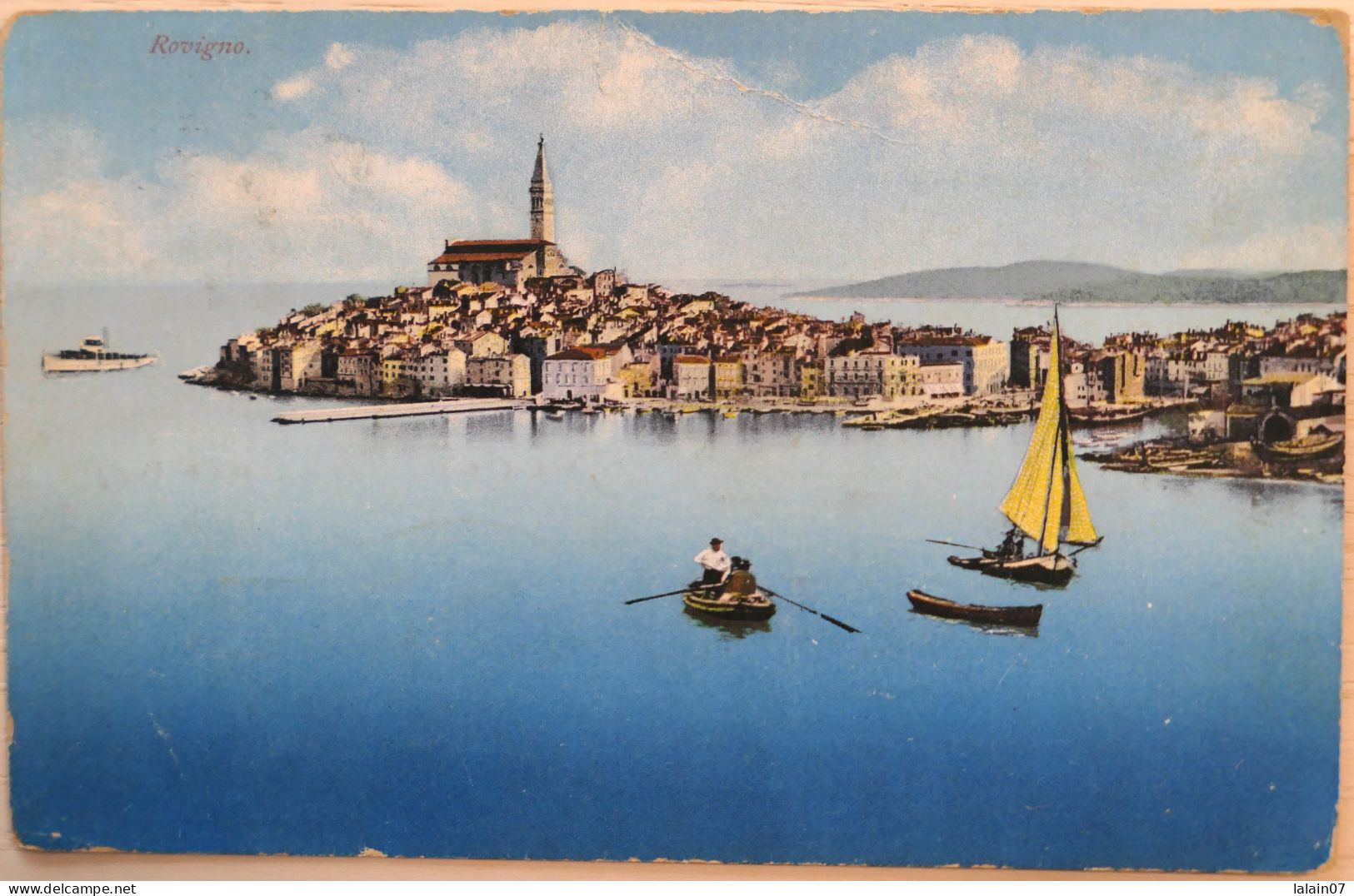 C. P. A. : CROATIA : ROVINJ : ROVIGNO , Stamp Osterreich In 1913 - Croacia
