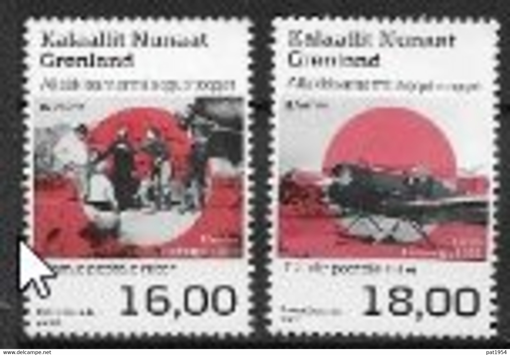 Groënland 2020, Série Neuve Europa Routes Postales - Ungebraucht