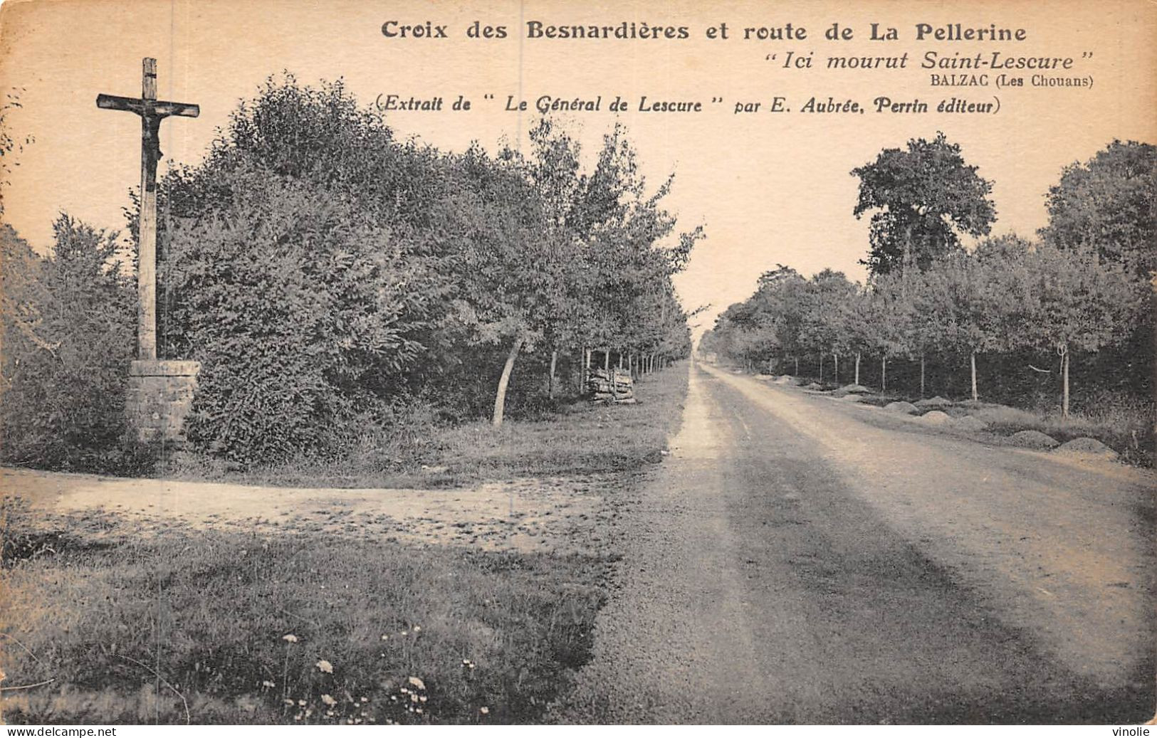 24-5587 : CROIX DES BESNARDIERES ET ROUTE DE LA PELLERINE. - Other & Unclassified